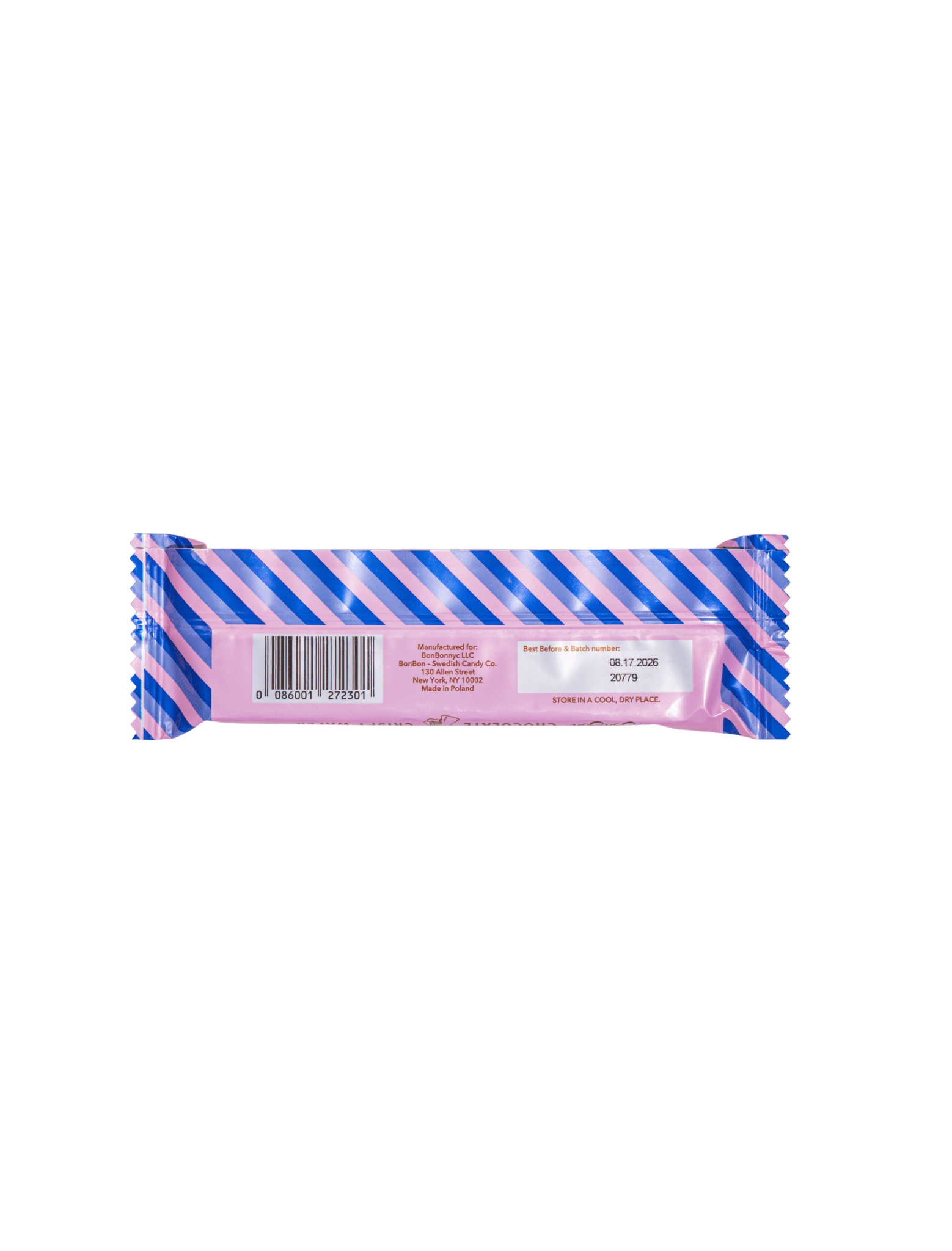 BonBon's Chocolate Crispy Wafer Bar - Box Turtle