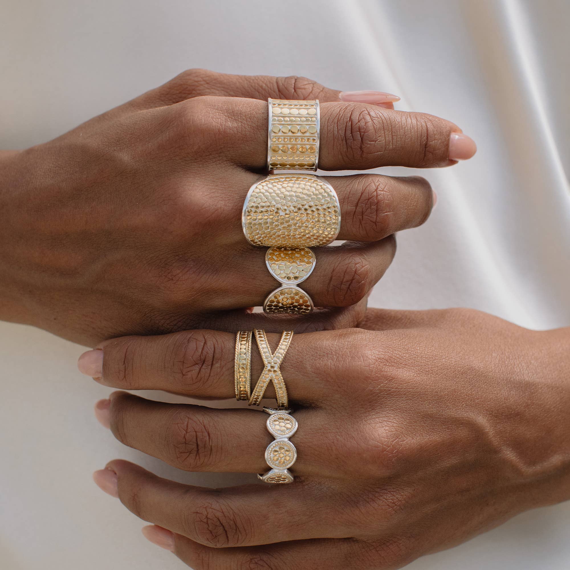 Bond Divided Band Ring - Box Turtle