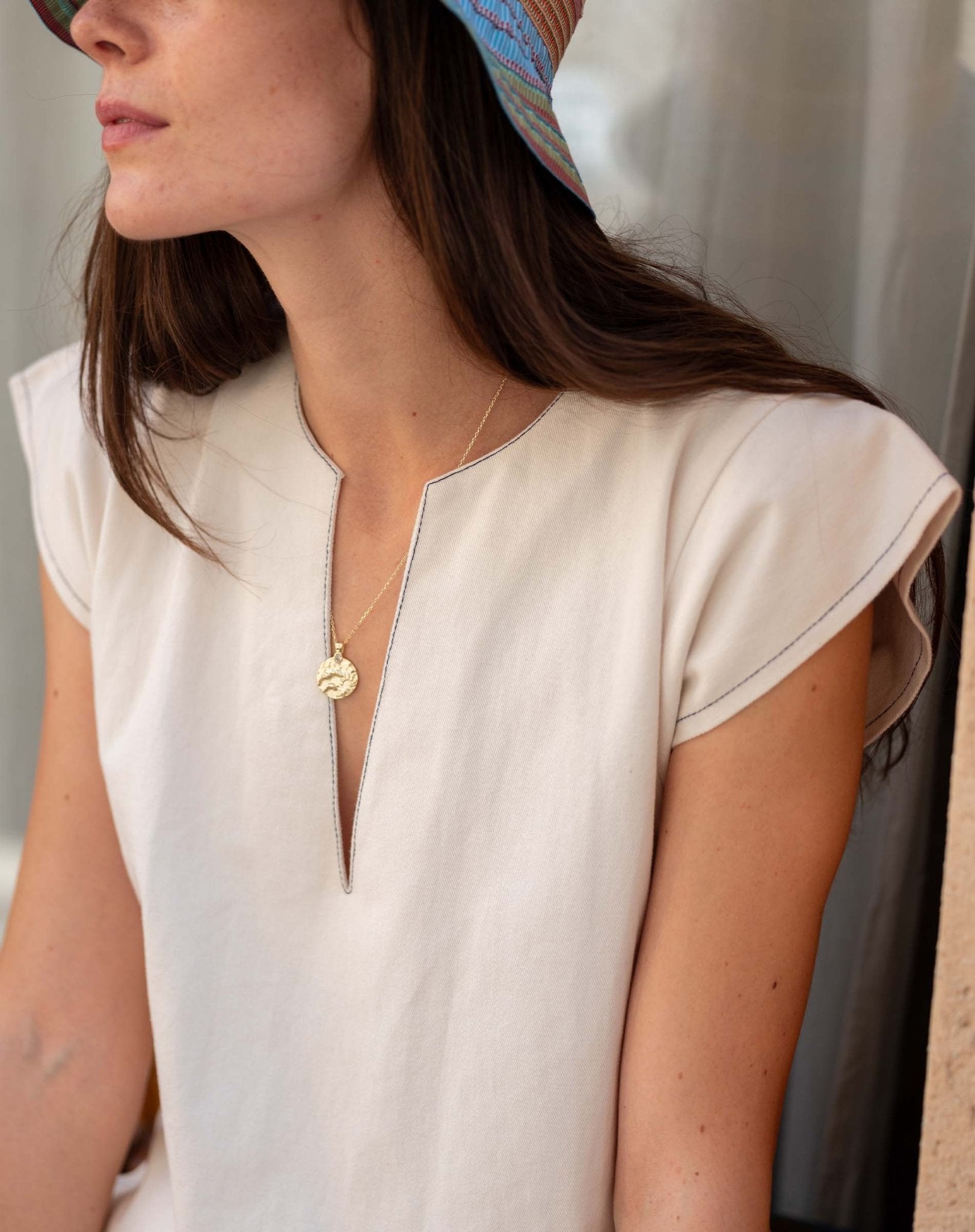 Bone Tropez Twill Tunic - Box Turtle