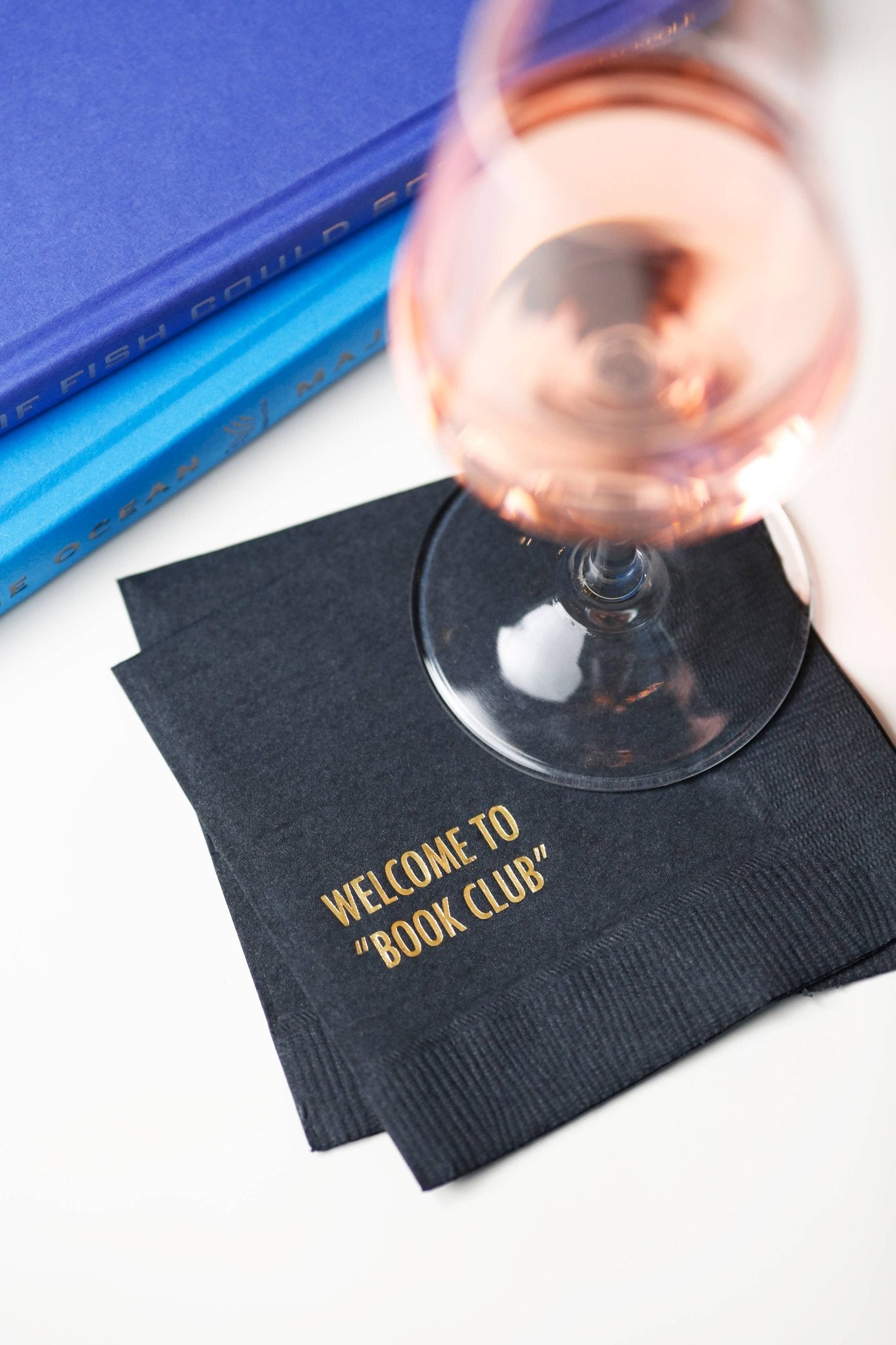 Book Club - Funny Cocktail Napkin - Box Turtle