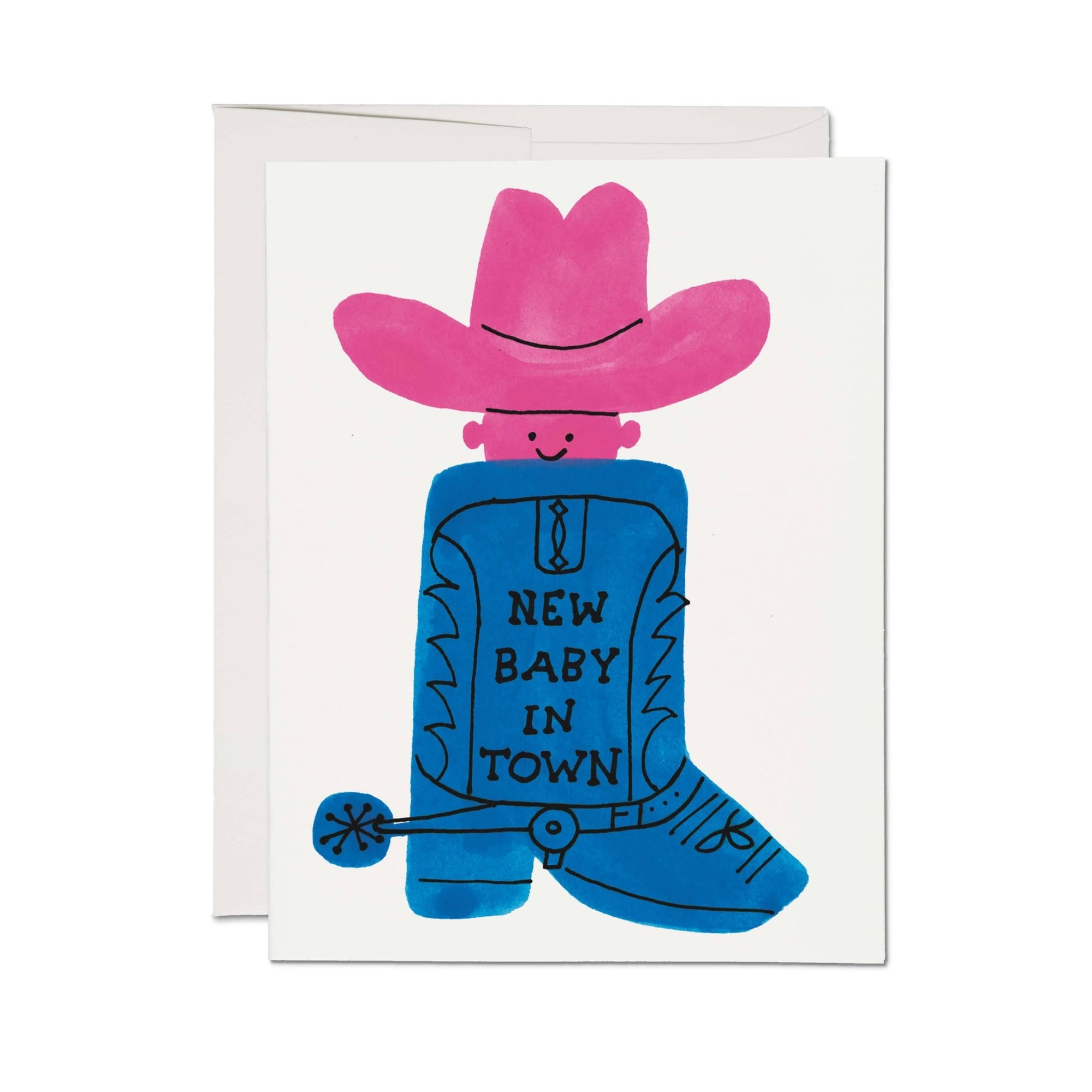 Boot Baby greeting card - Box Turtle