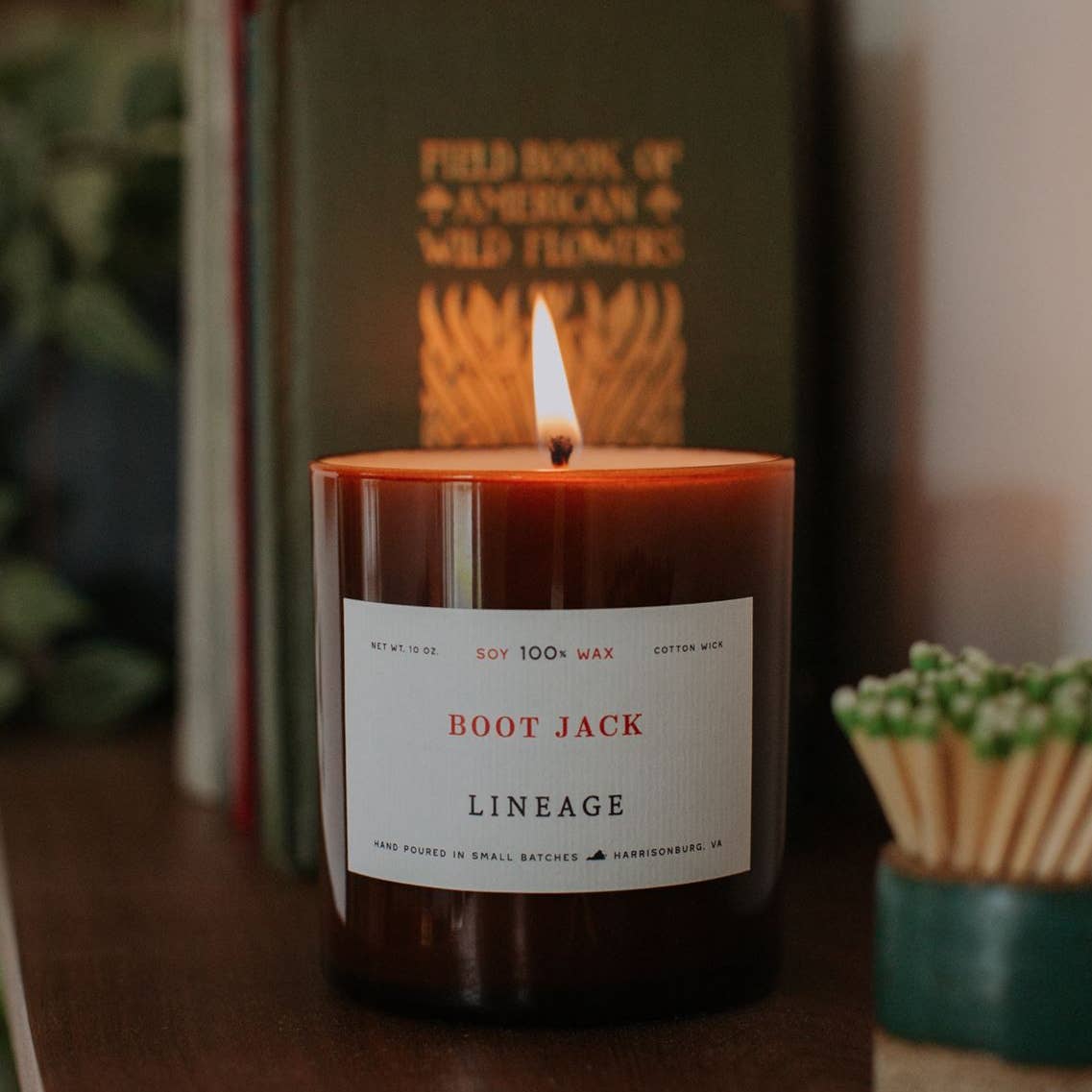 Boot Jack Candle - Box Turtle