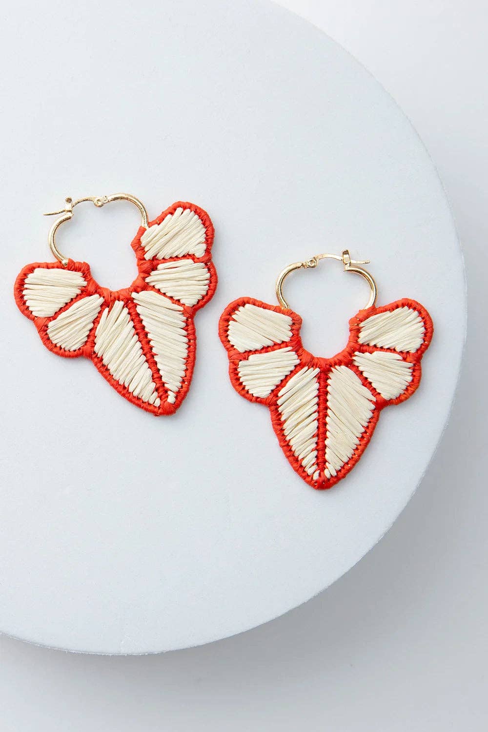 Botanic Raffia Hoops - Box Turtle