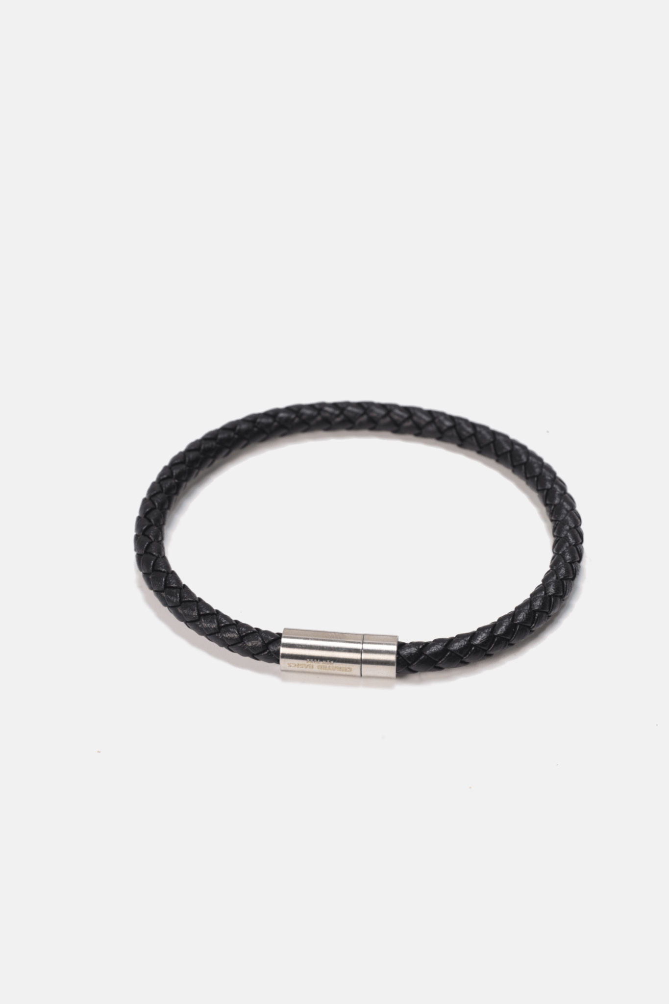 Braided Leather Bracelet - Box Turtle