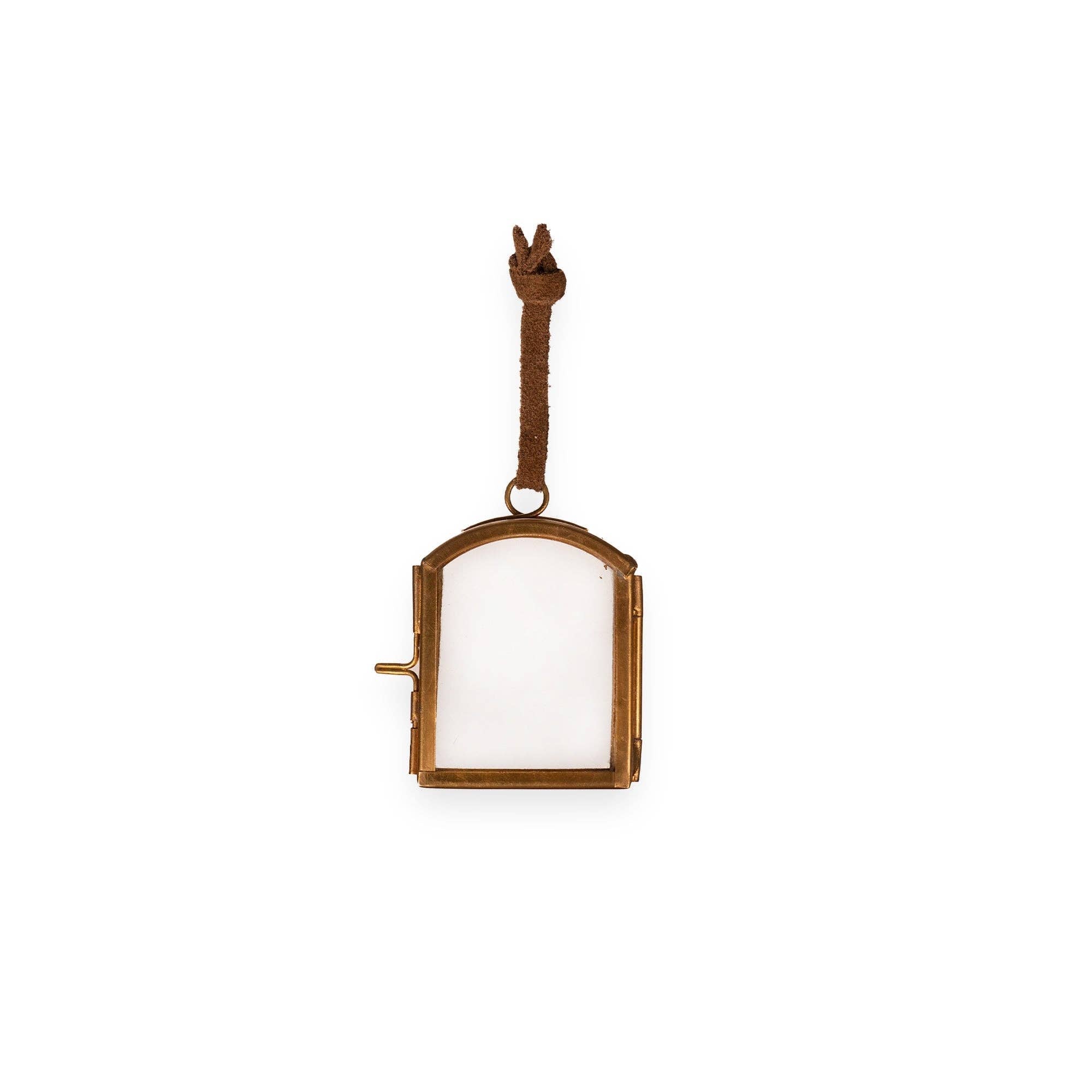 Brass Frame - Window Pane - Box Turtle