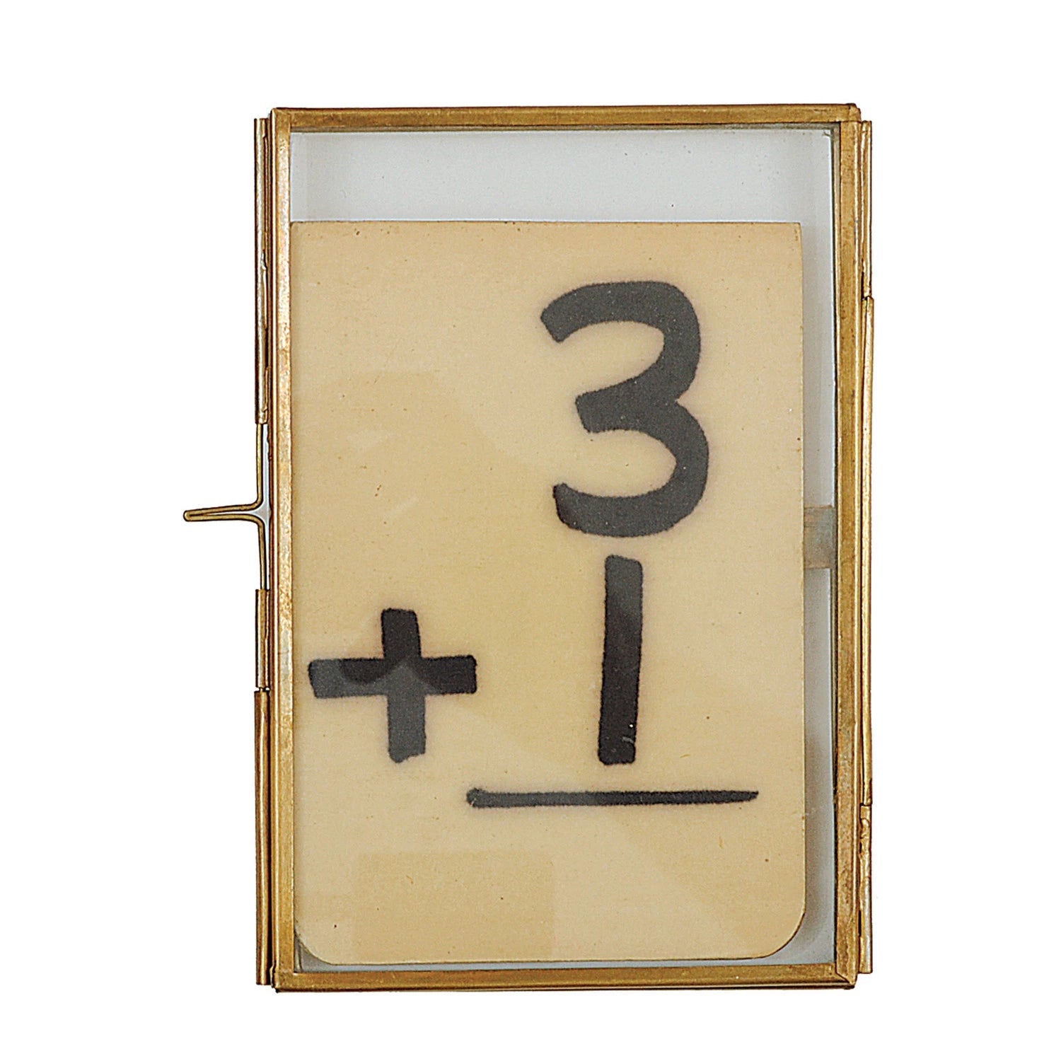 Brass & Glass 4x6 Photo Frame - Box Turtle