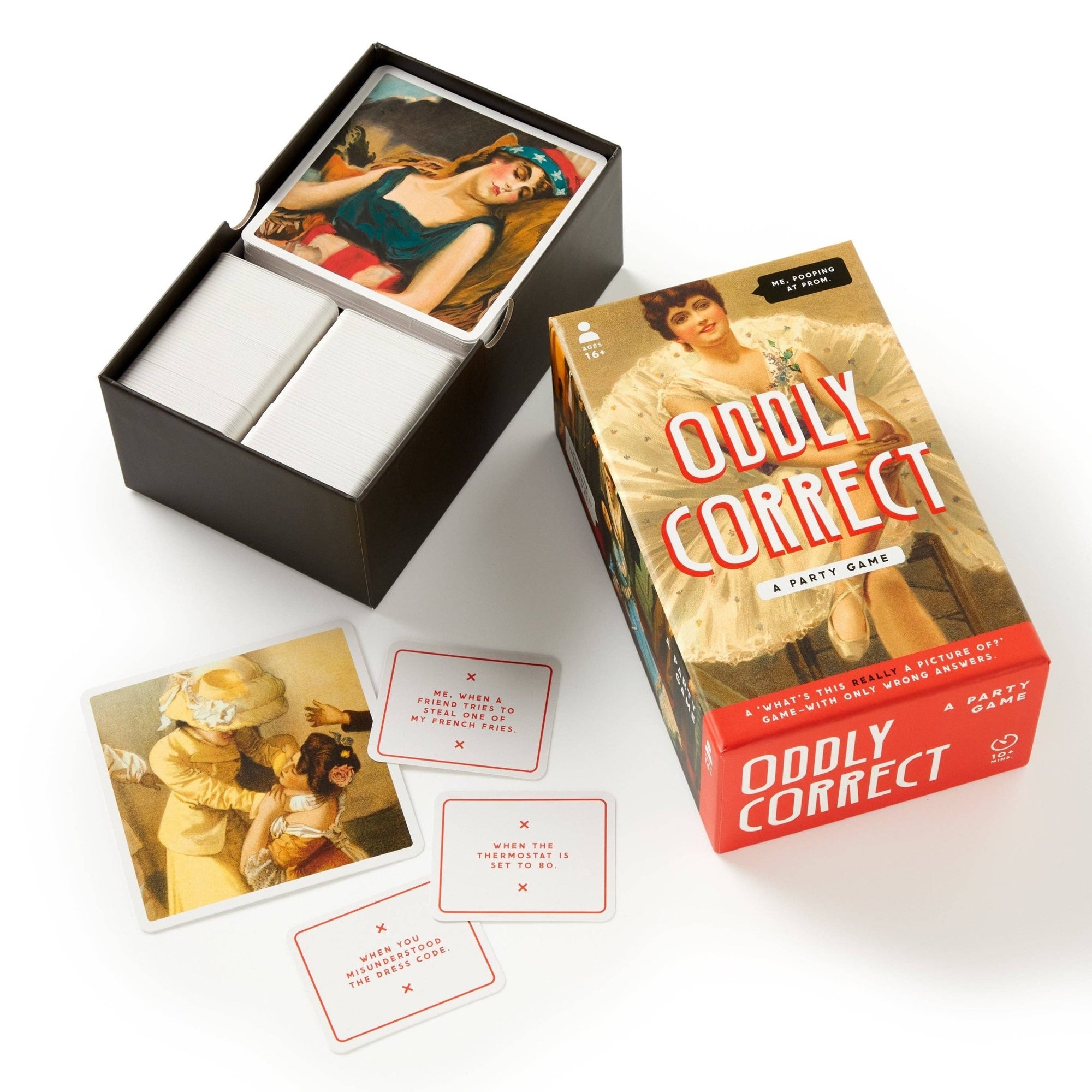Brass Monkey Oddly Correct Party Game - Box Turtle