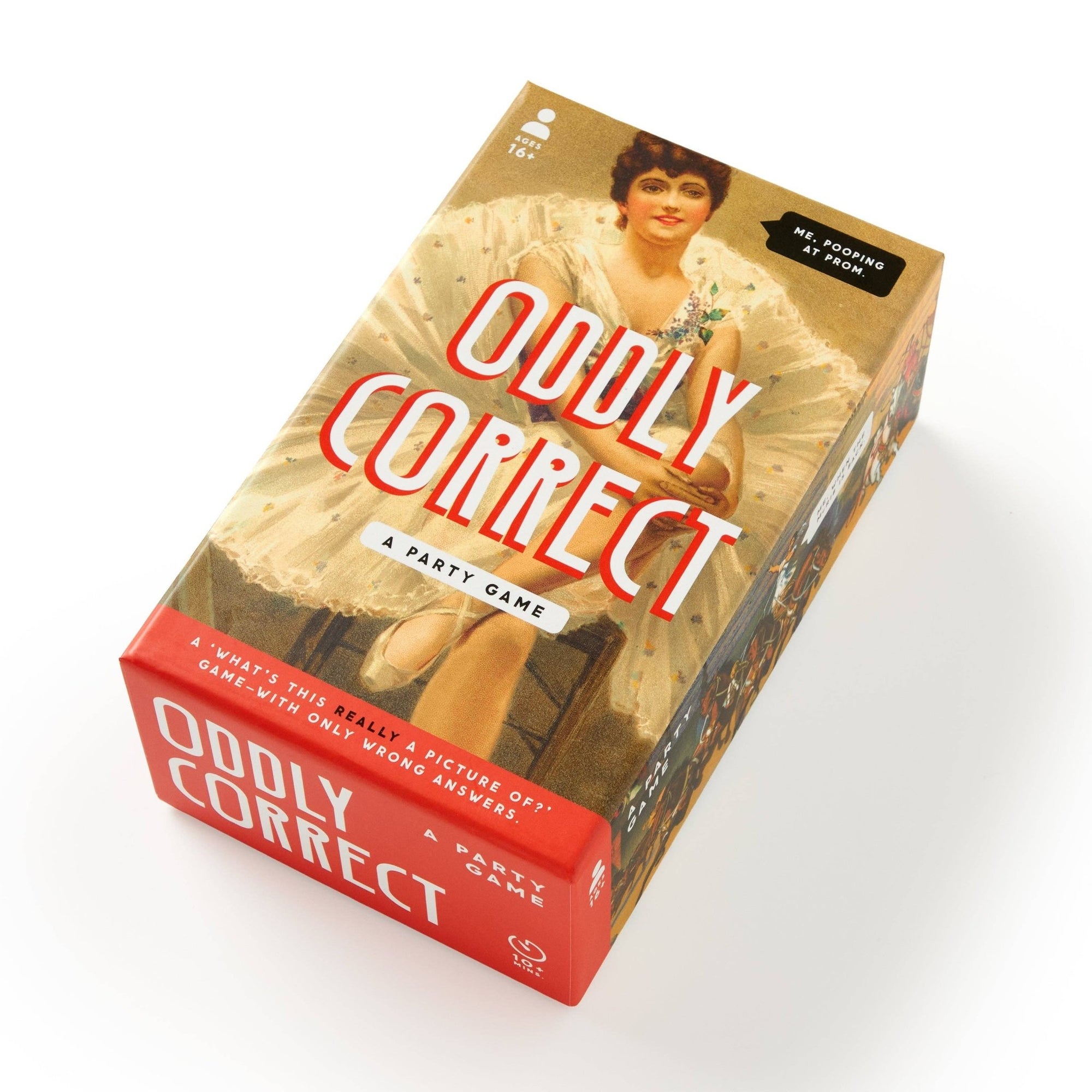 Brass Monkey Oddly Correct Party Game - Box Turtle