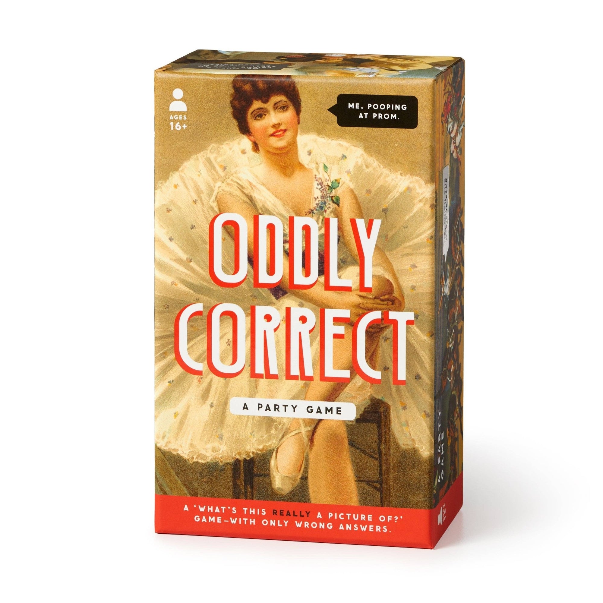 Brass Monkey Oddly Correct Party Game - Box Turtle