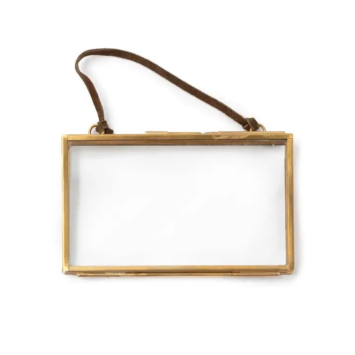 Brass Picture Frame - Box Turtle