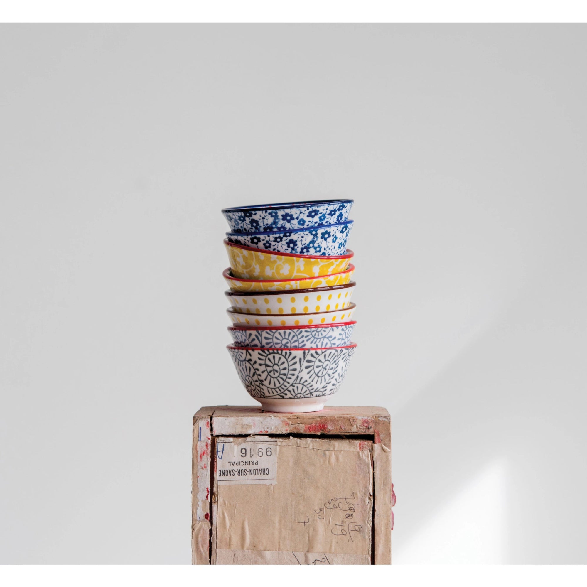 Bright Pinch Pots - Box Turtle