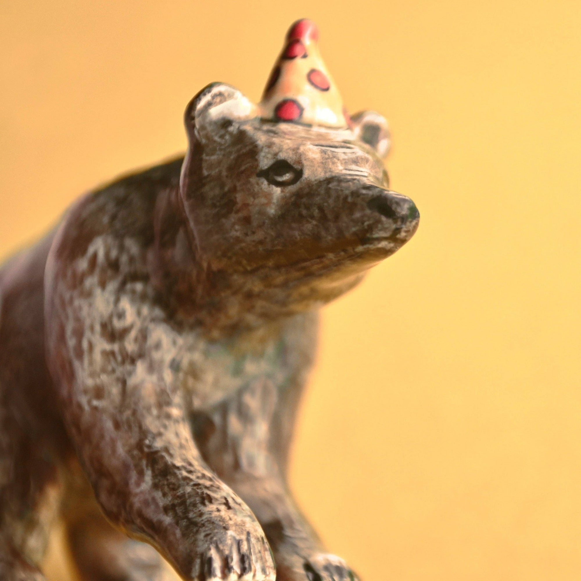 Brown Bear Cake Topper - Box Turtle