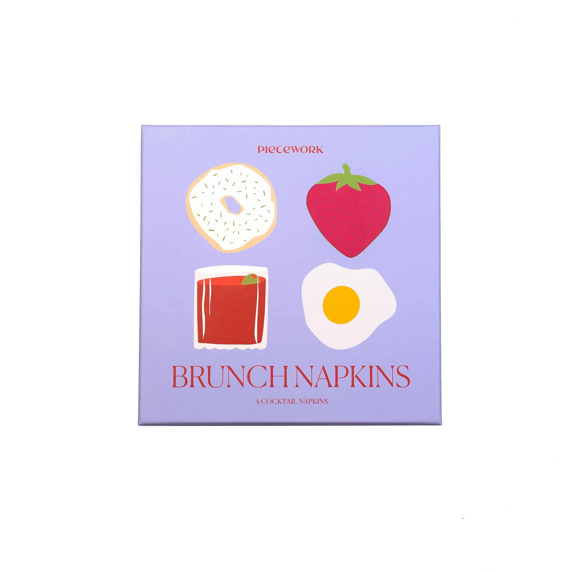Brunch Cocktail Napkins - Box Turtle