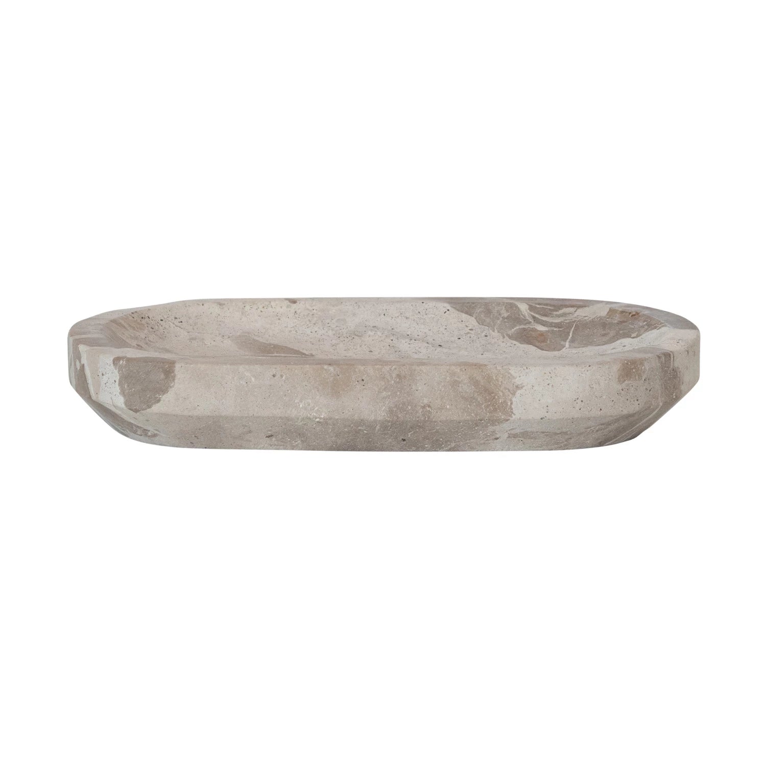 Buff Marble Serving Board - Box Turtle