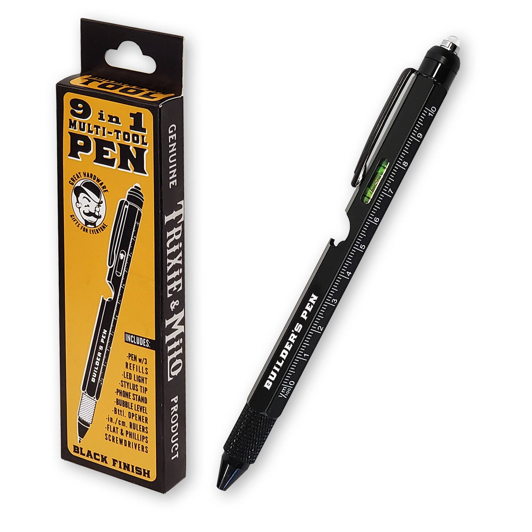 Builder's Pen: 9 - in - 1 Multi - tool - Box Turtle