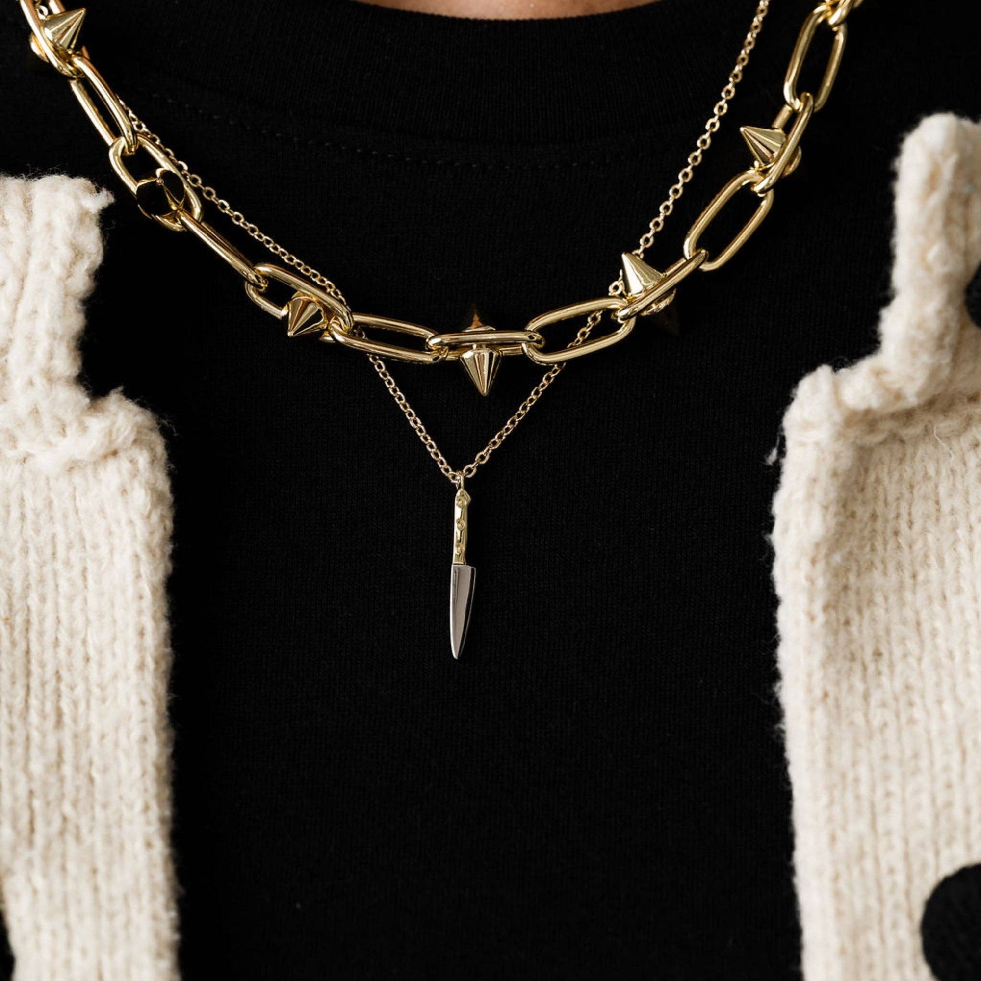 Butcher Utility Saftey Charm Necklace - Box Turtle