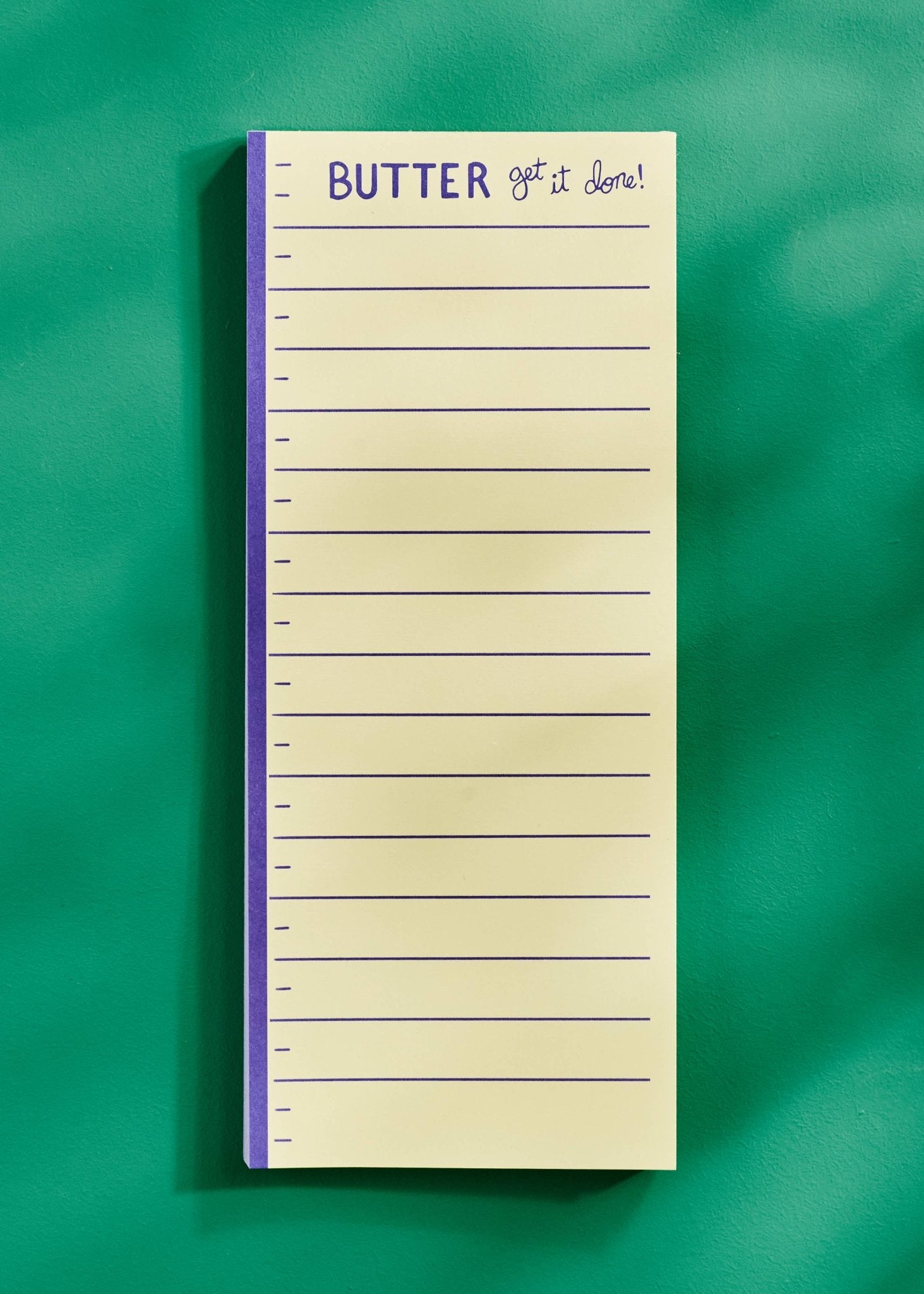 Butter Get It Done Notepad - Box Turtle