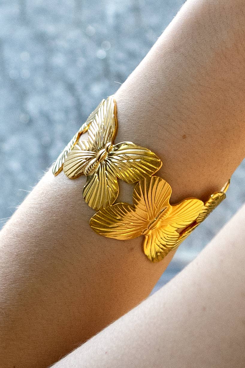 Butterfly Cuff - Box Turtle