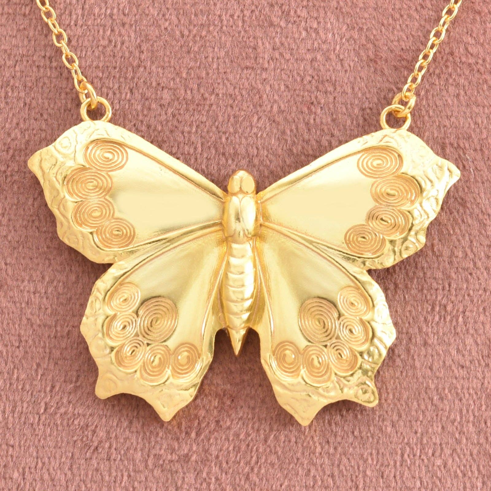 Butterfly Hope Necklace - Box Turtle