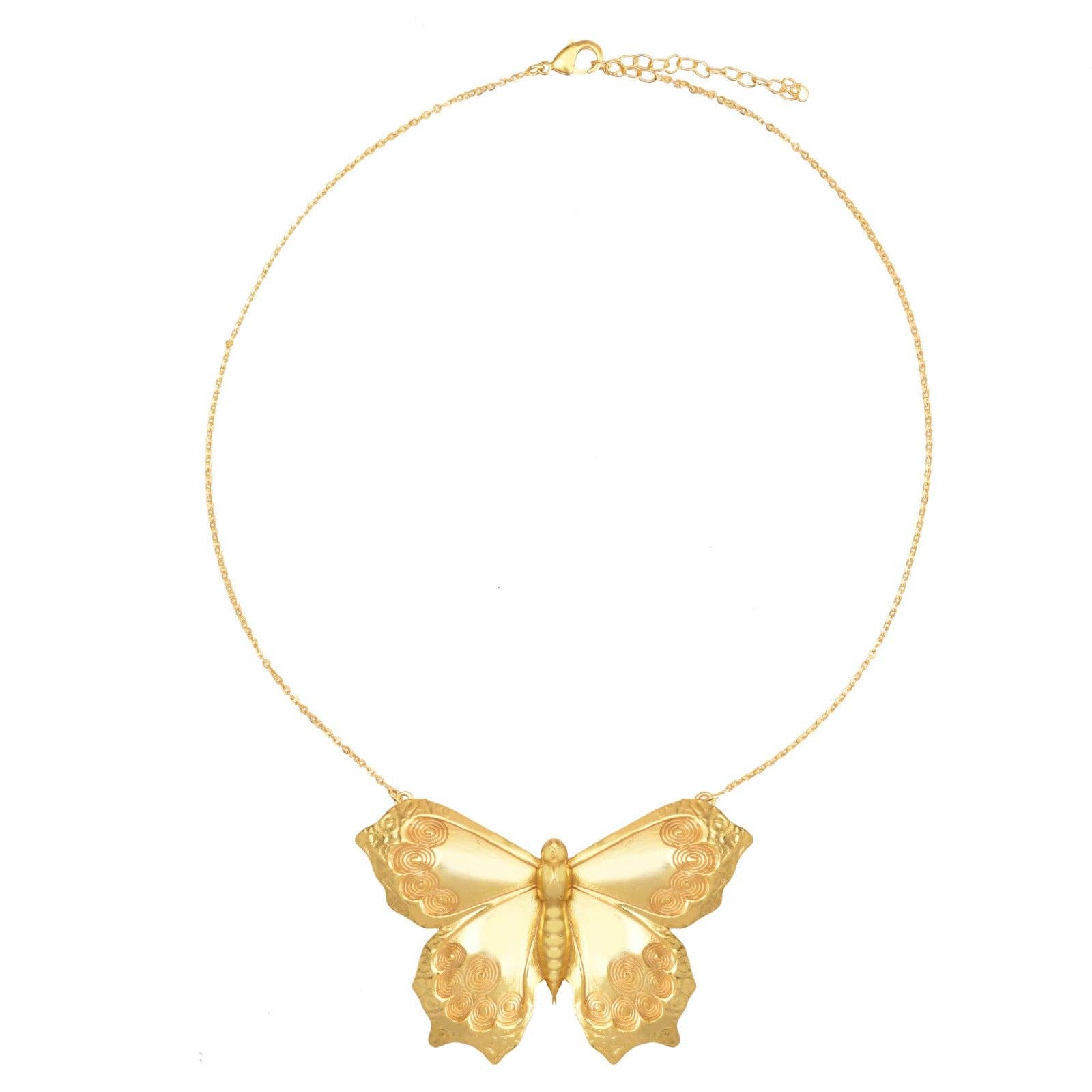 Butterfly Hope Necklace - Box Turtle