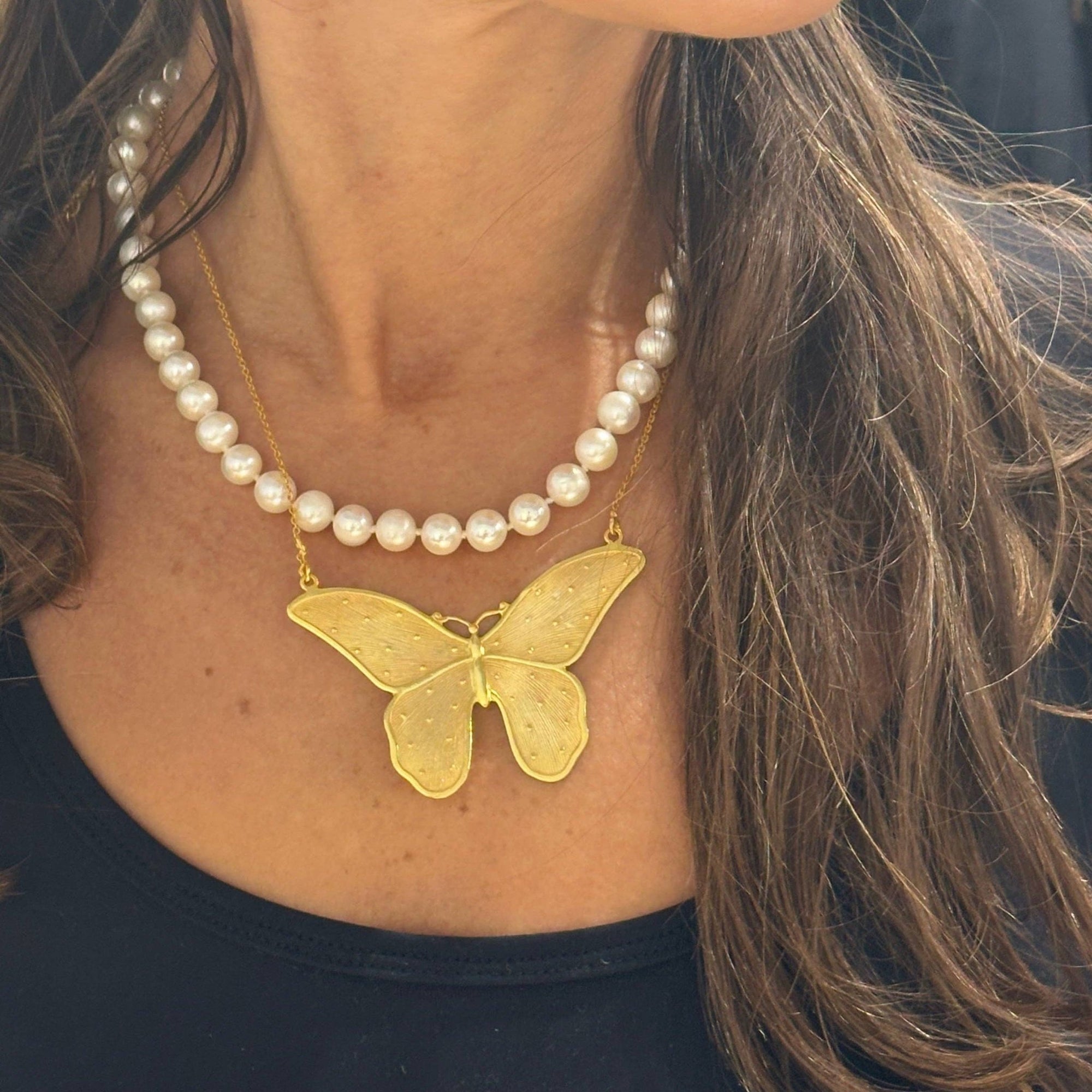 Butterfly Rebirth Necklace - Box Turtle