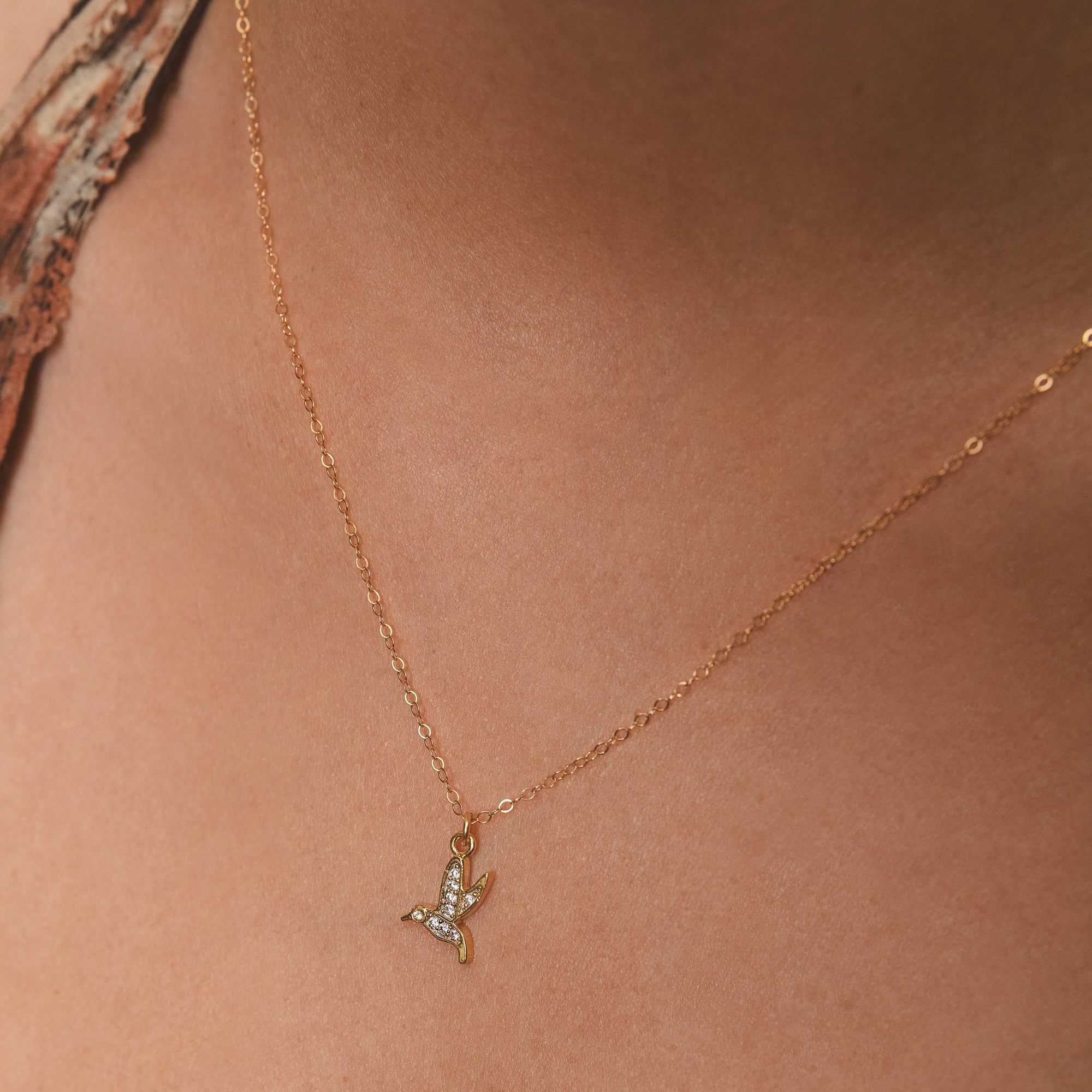 Calliope Hummingbird Necklace