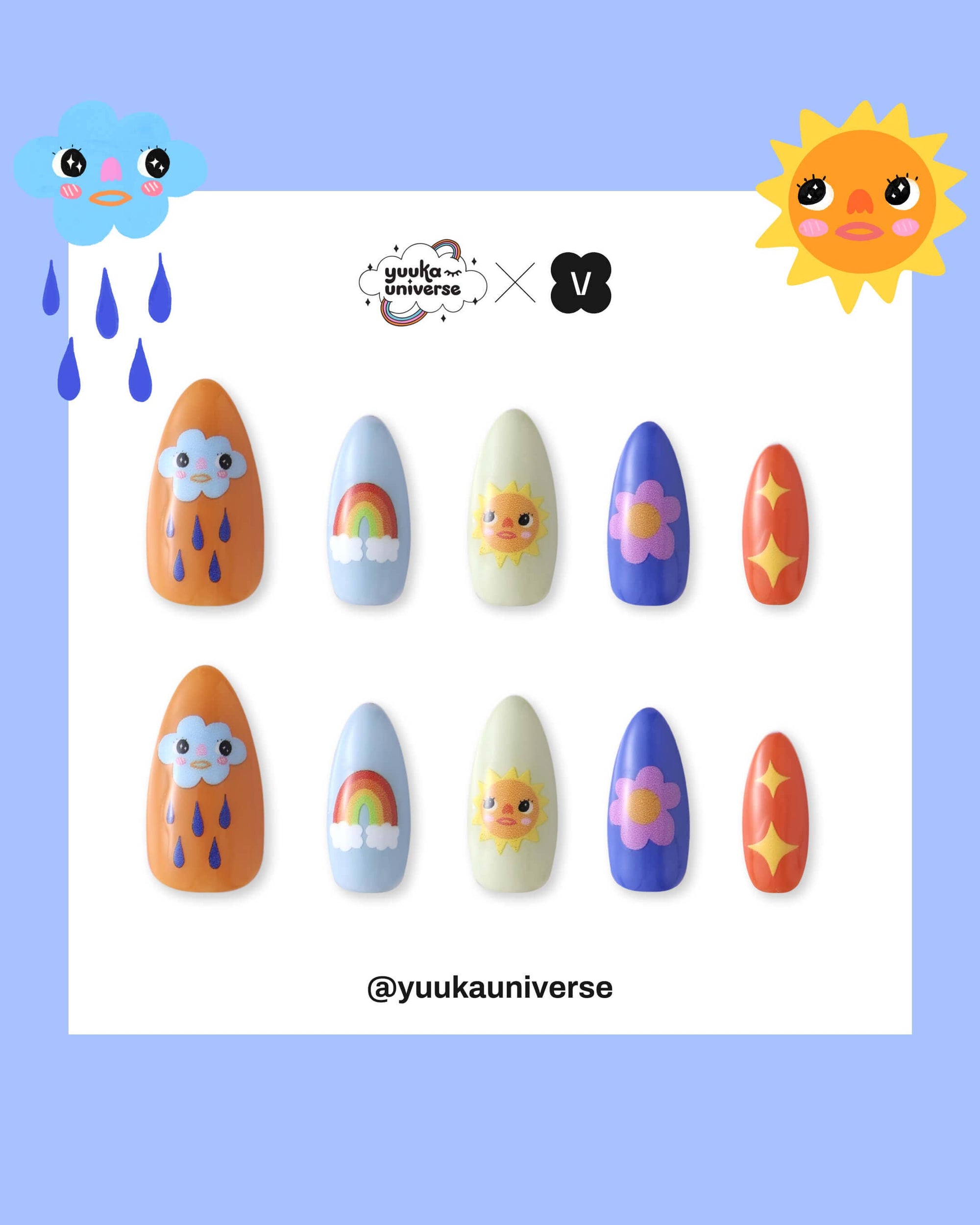 Aloha Charm - Press-On Nail