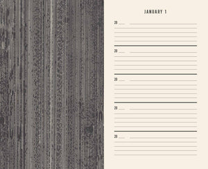 One Line a Day Canvas Journal