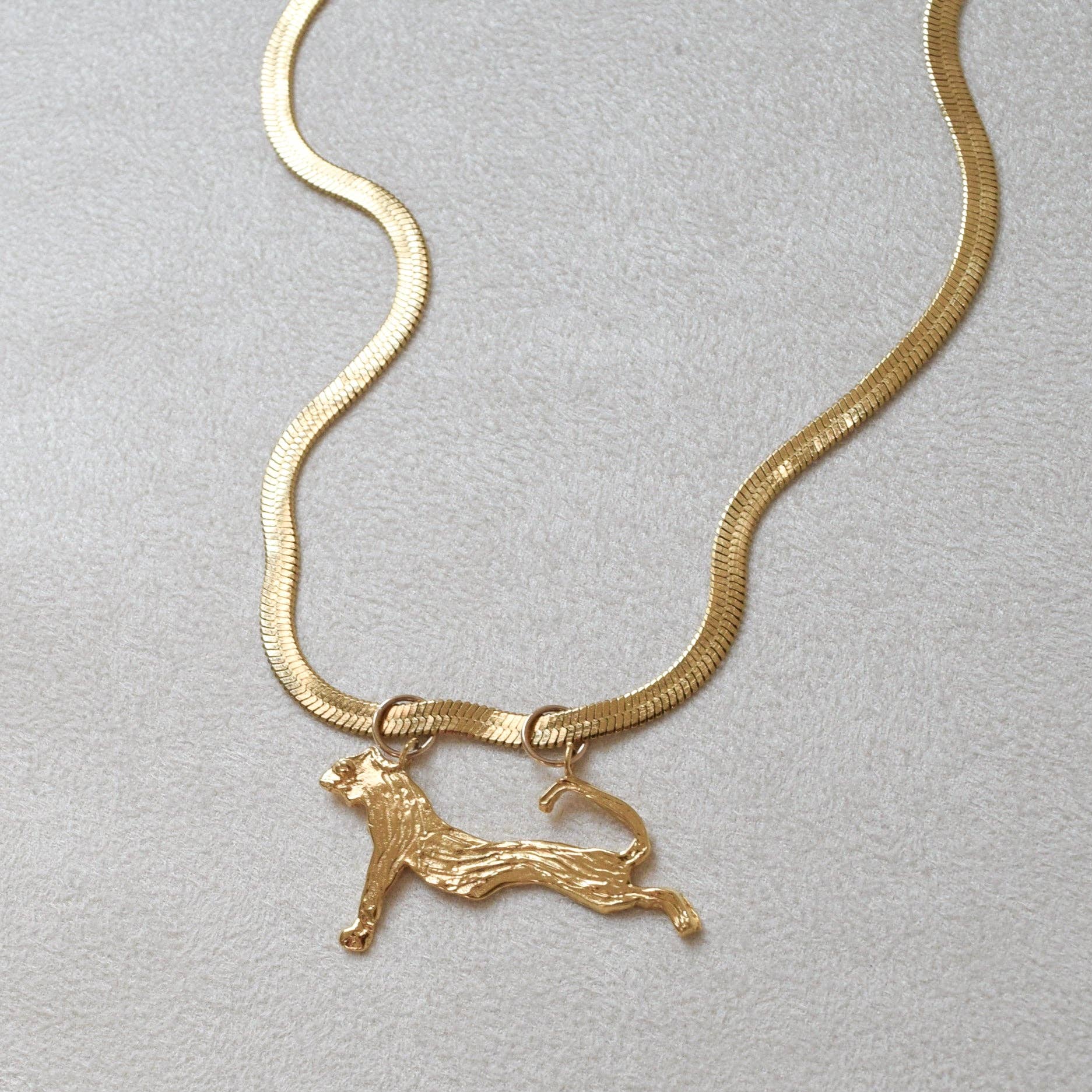Sun Panther Necklace