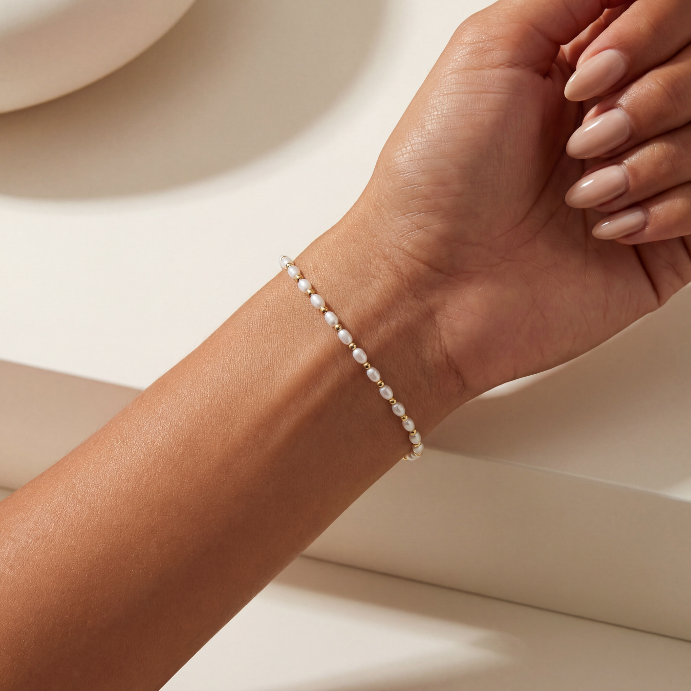 Kennedy Pearl Beaded Bracelet