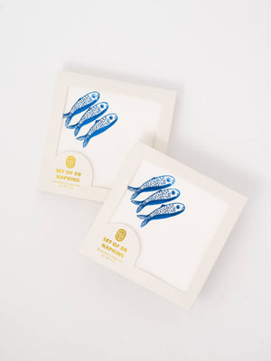 Sardines Cocktail Paper Napkins