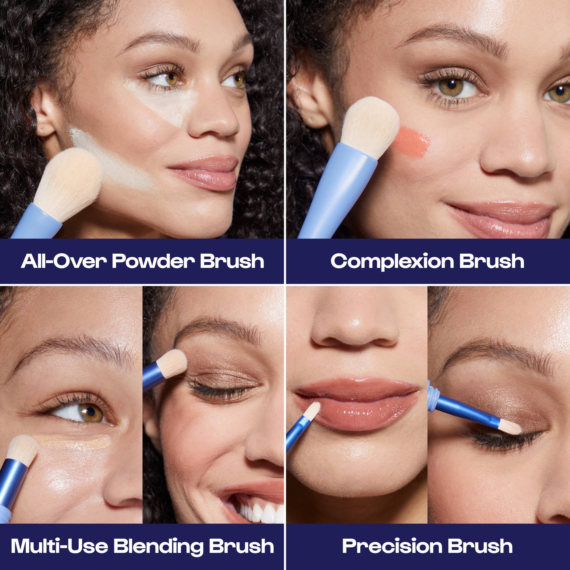 Overachiever 4-in-1 Makeup Brush