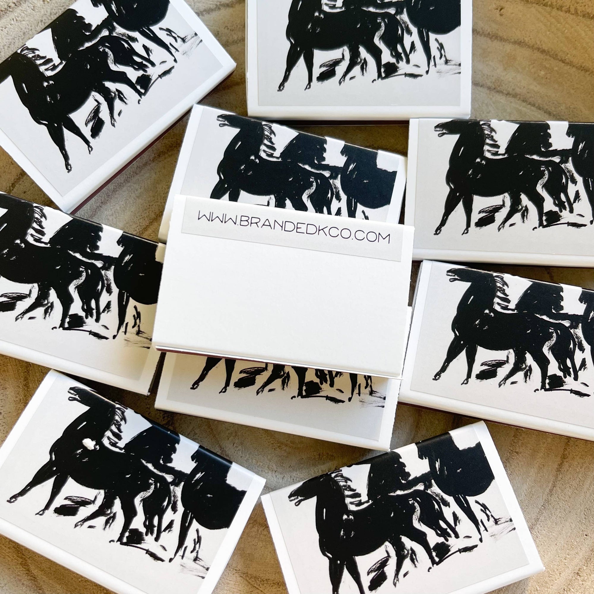 Abstract Wild Horses Matches