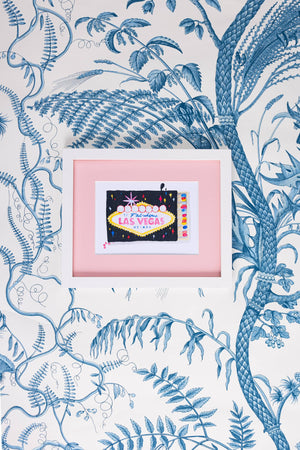 Las Vegas Matchbook Print