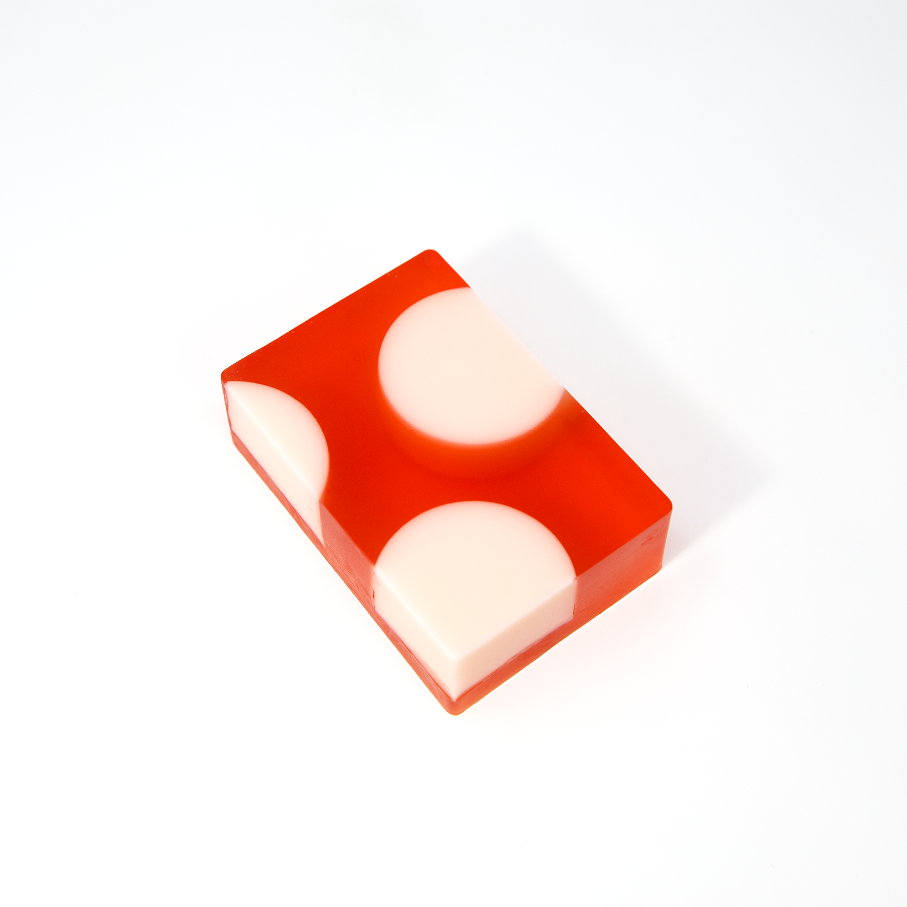 Polka Dot Soap - Scarlet