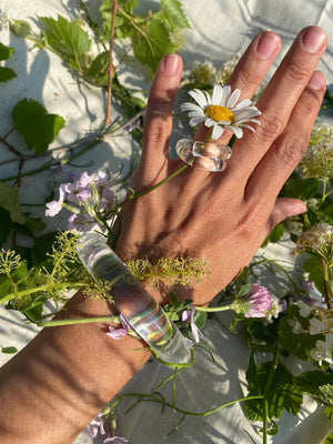Lucite Wrap Ring