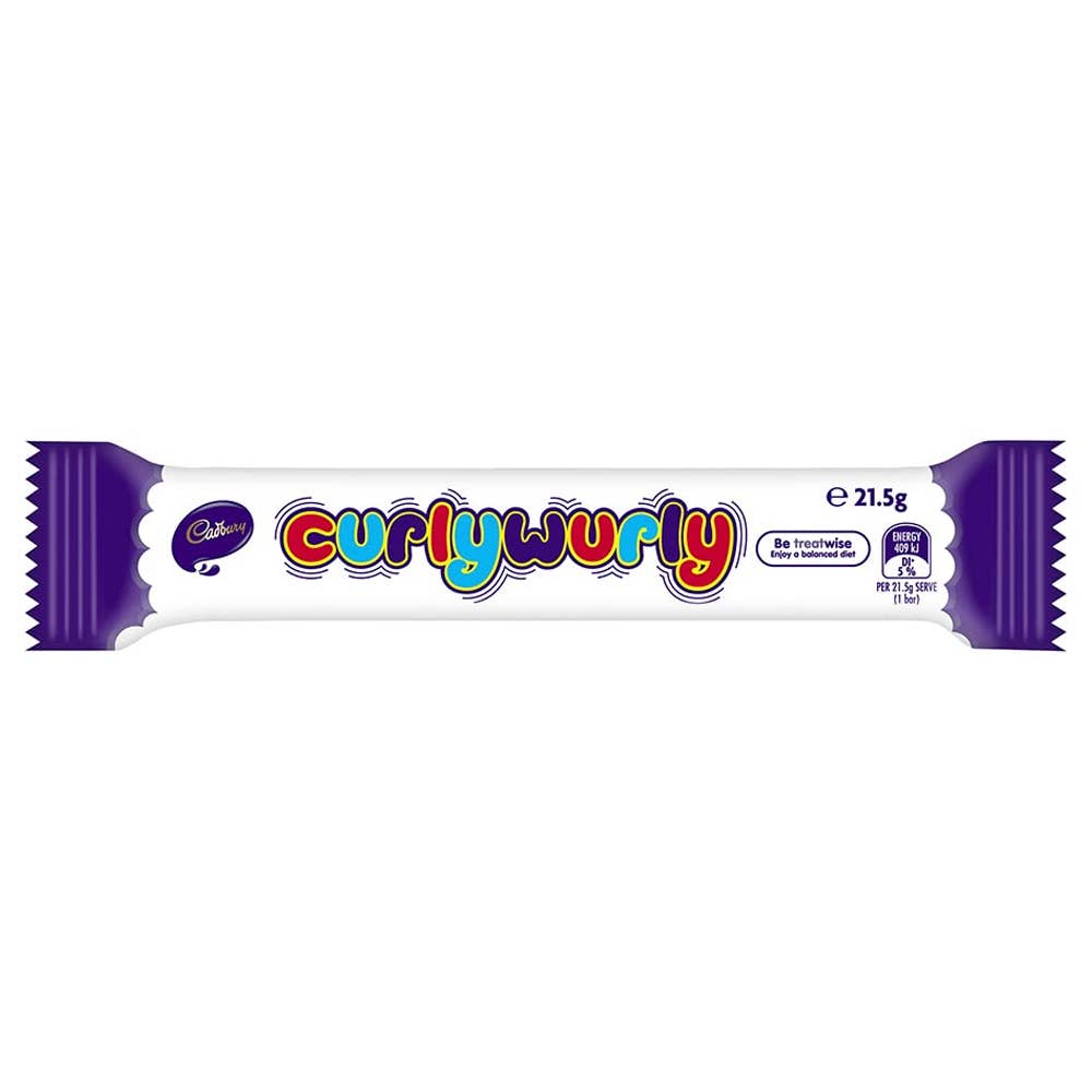 Cadbury Curly Wurly Bar - Box Turtle