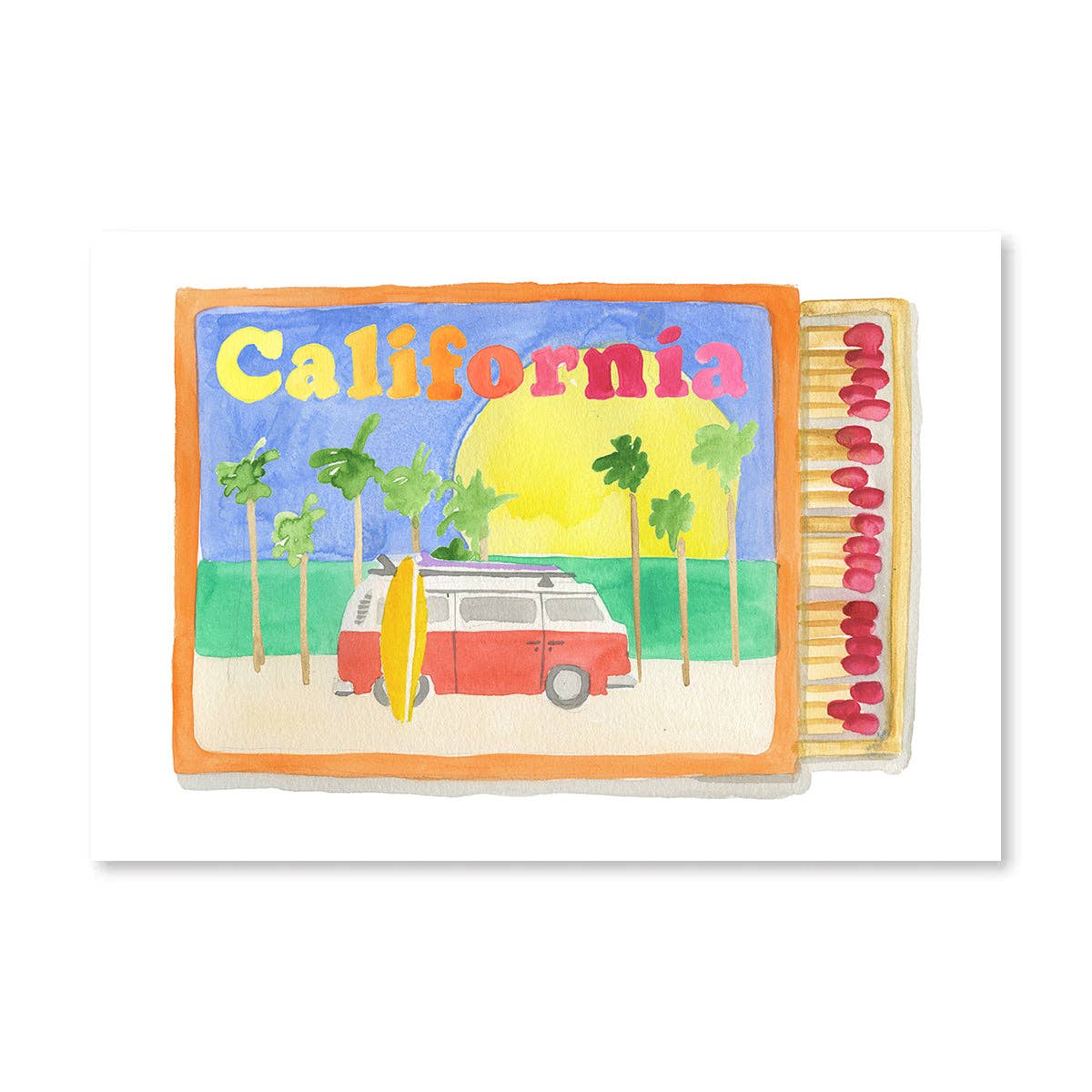 California Matchbook - Box Turtle