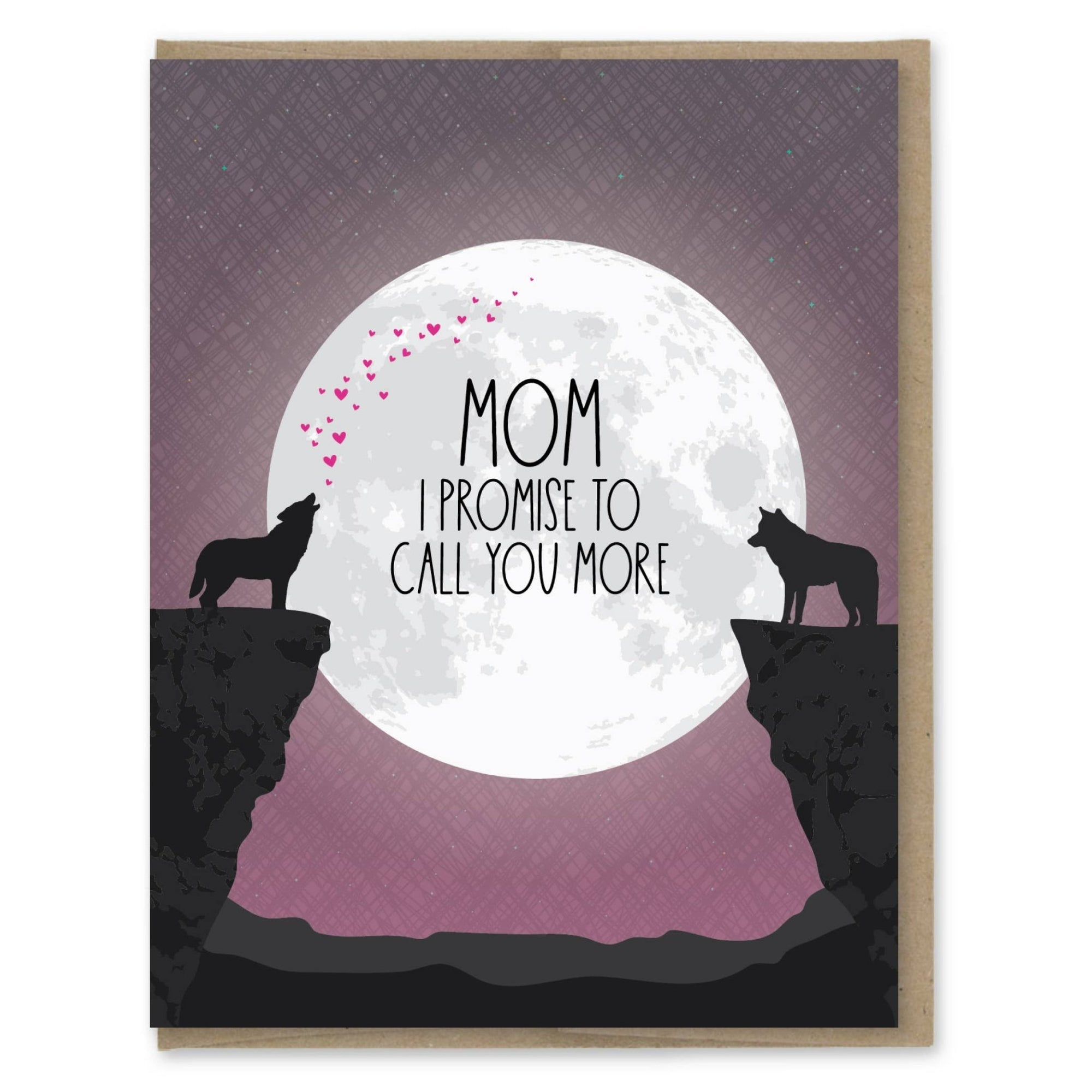 Call More Mother's Day Card - Box Turtle