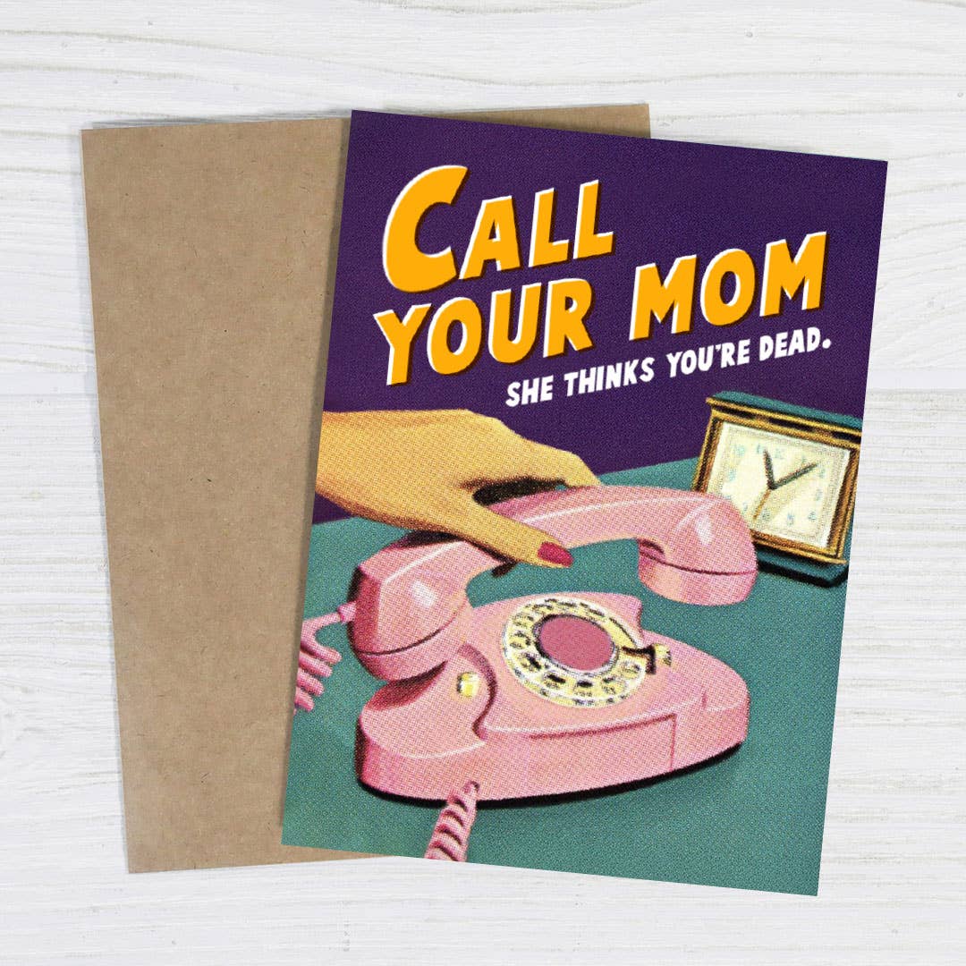 Call your mom. She thinks you're dead. - Box Turtle