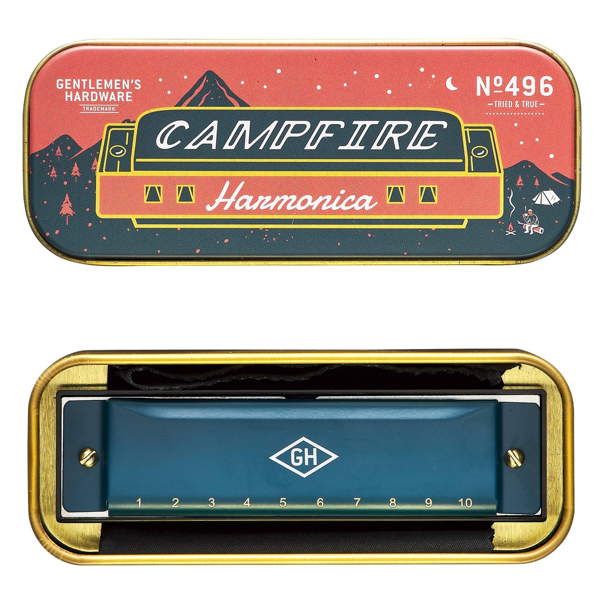 Campfire Harmonica - Box Turtle