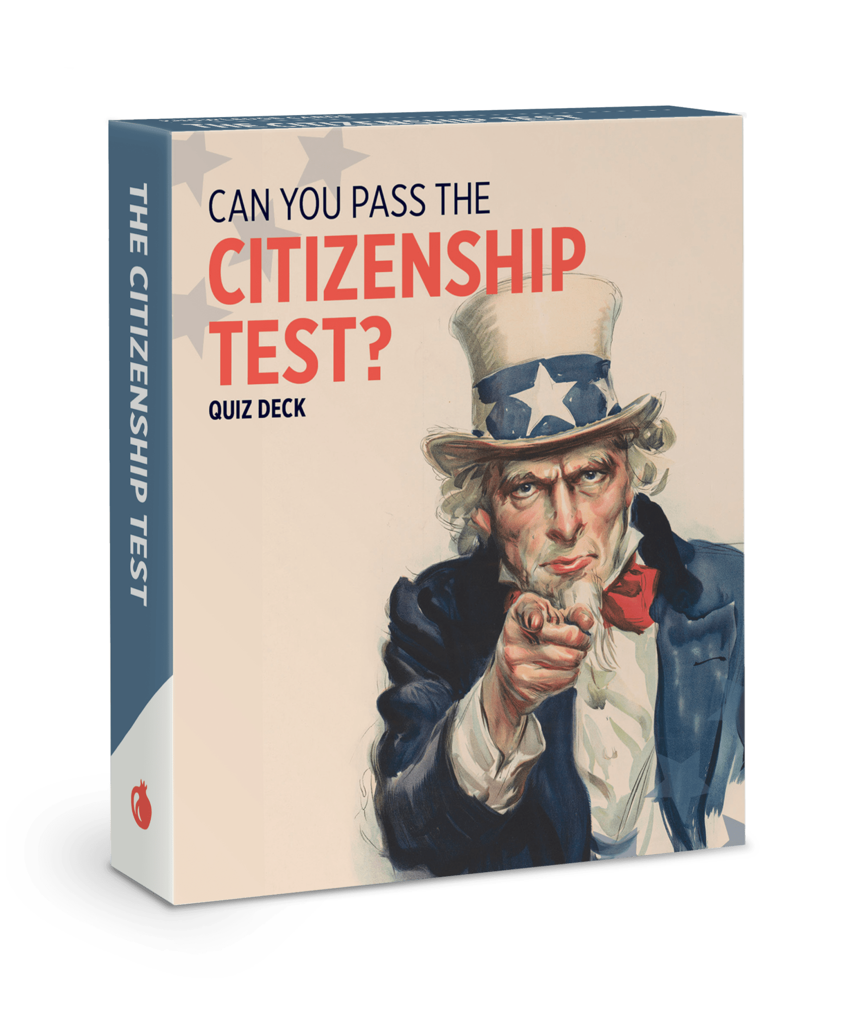 Can You Pass the Citizenship Test? Knowledge Cards - Box Turtle