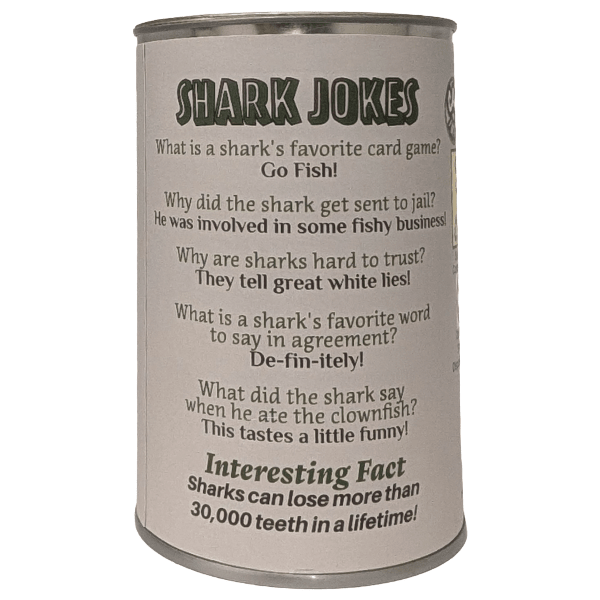 Canned Shark - Stuffed Animal - Box Turtle