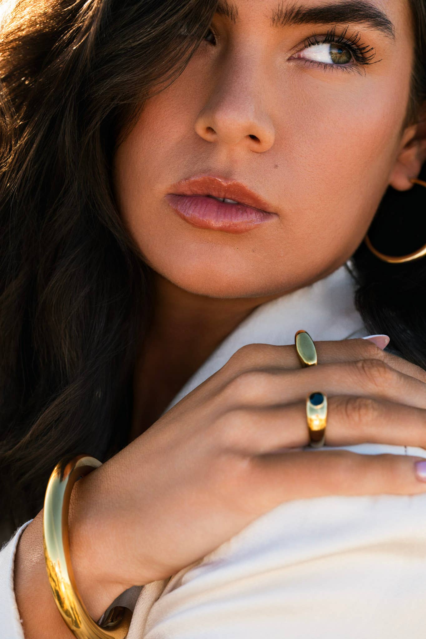Capistrano Chunky Statement Ring - Box Turtle