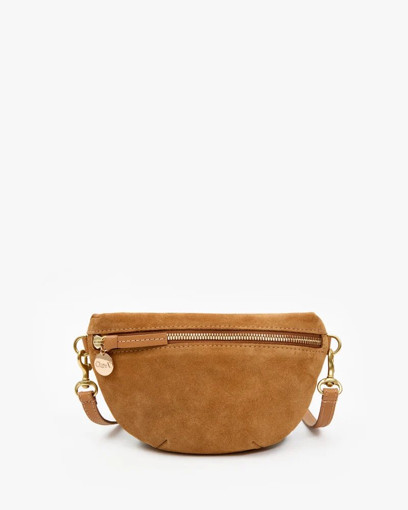 Caramel Suede Petite Fanny - Box Turtle