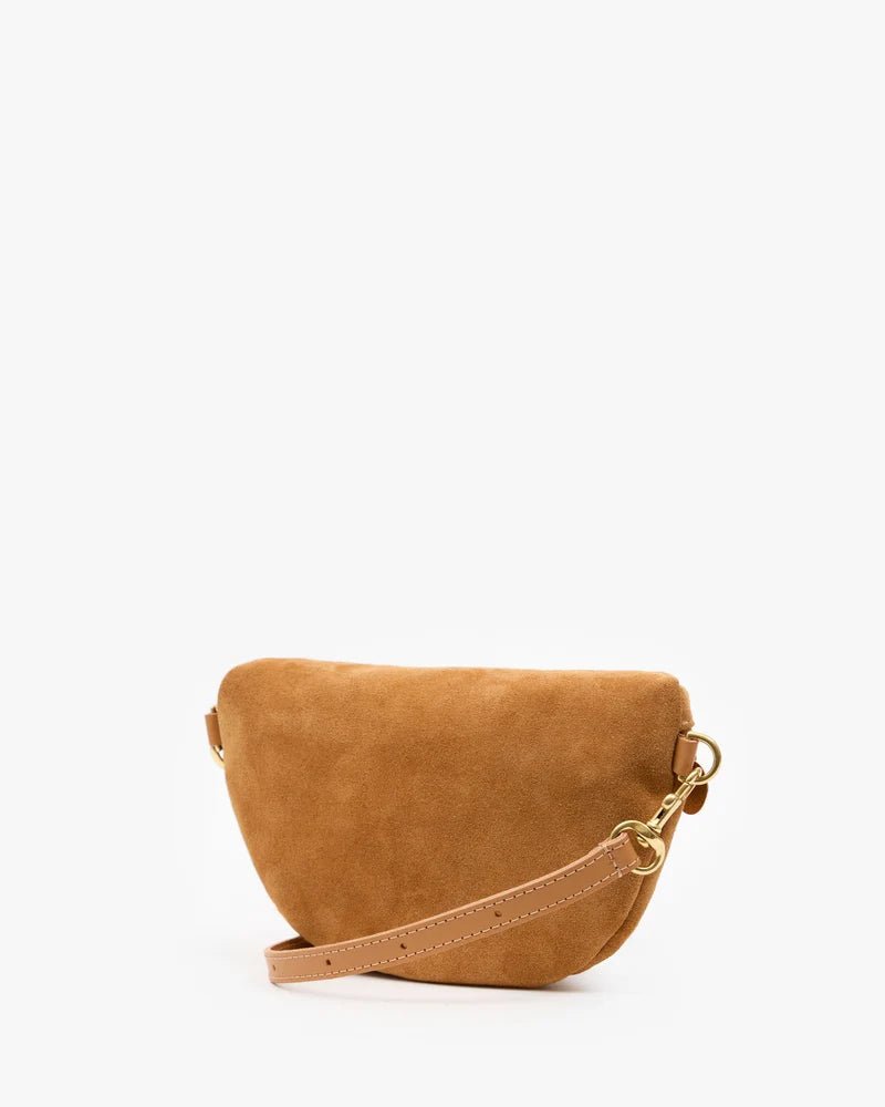 Caramel Suede Petite Fanny - Box Turtle