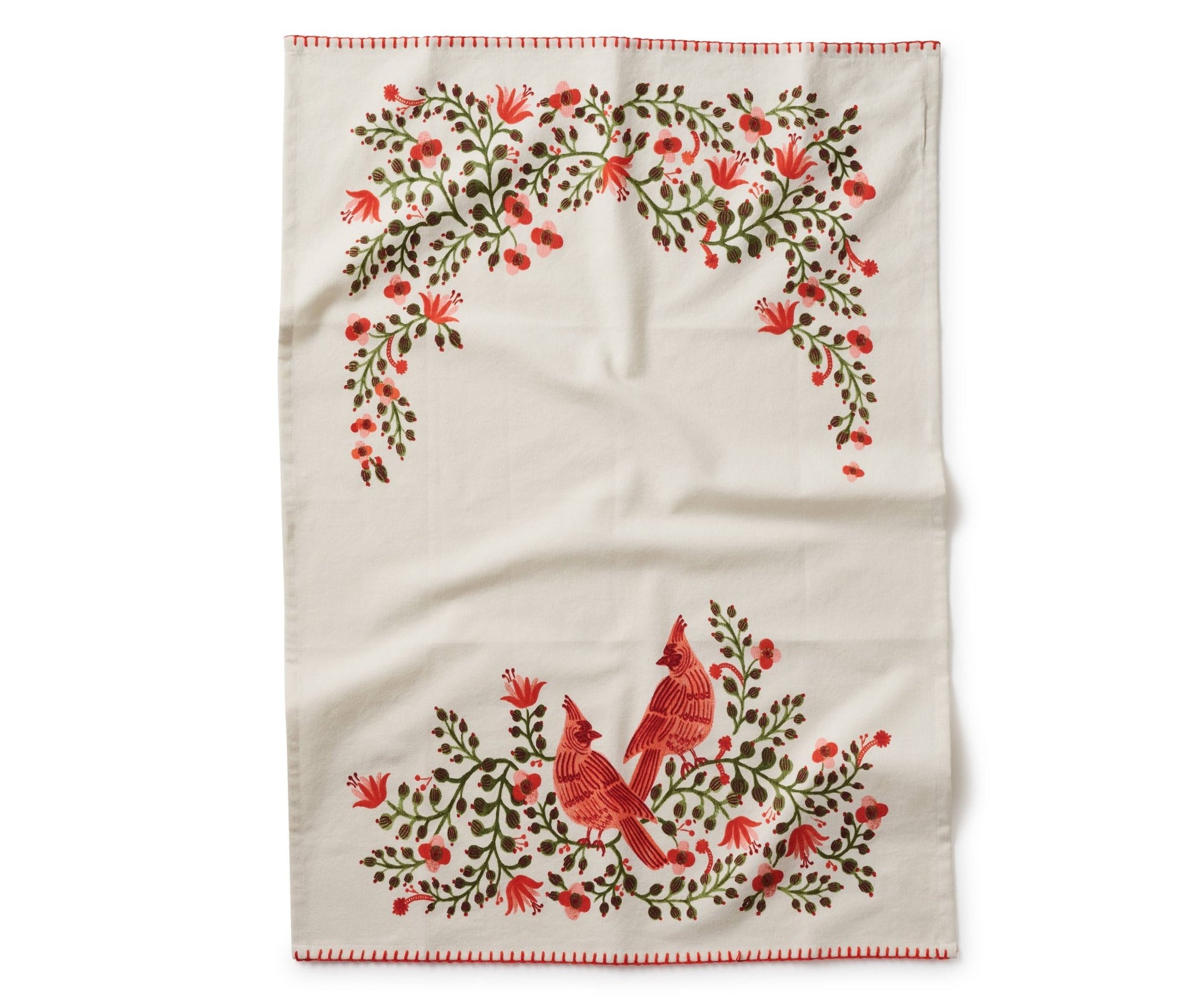 Cardinals Tea Towel - Box Turtle