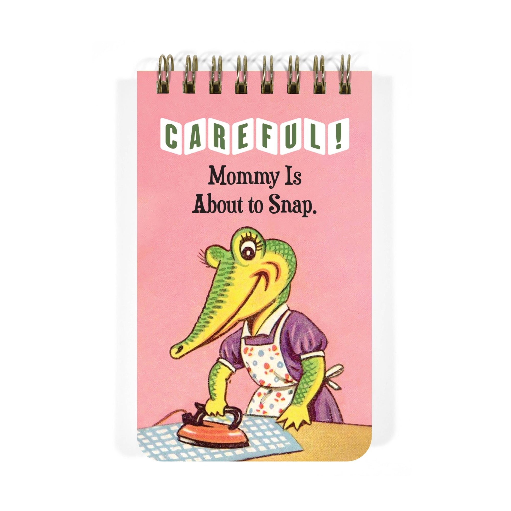 Careful! Mommy Is About to Snap Notepad - Box Turtle