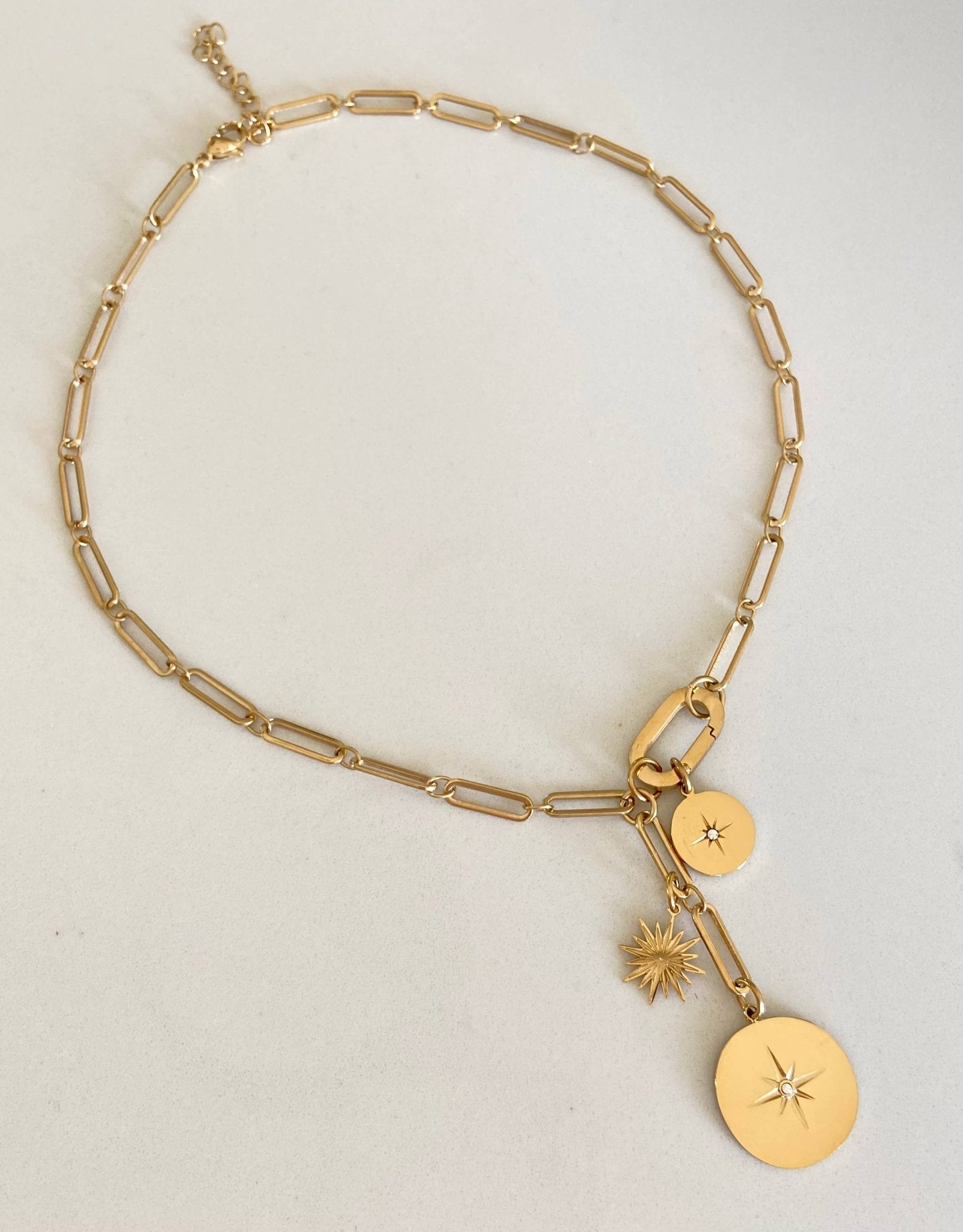 Cascade Necklace - Box Turtle