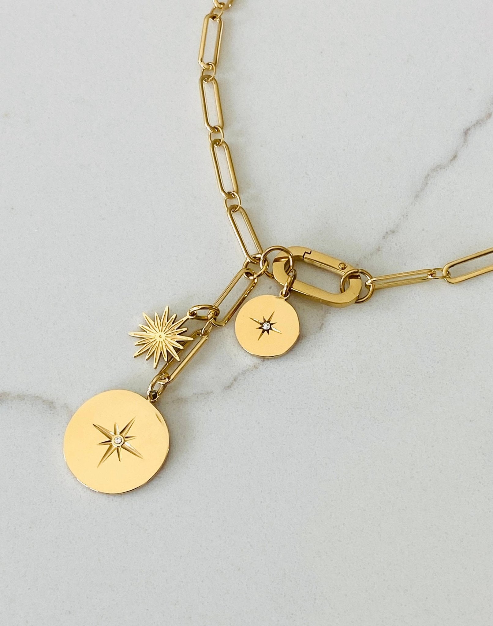 Cascade Necklace - Box Turtle